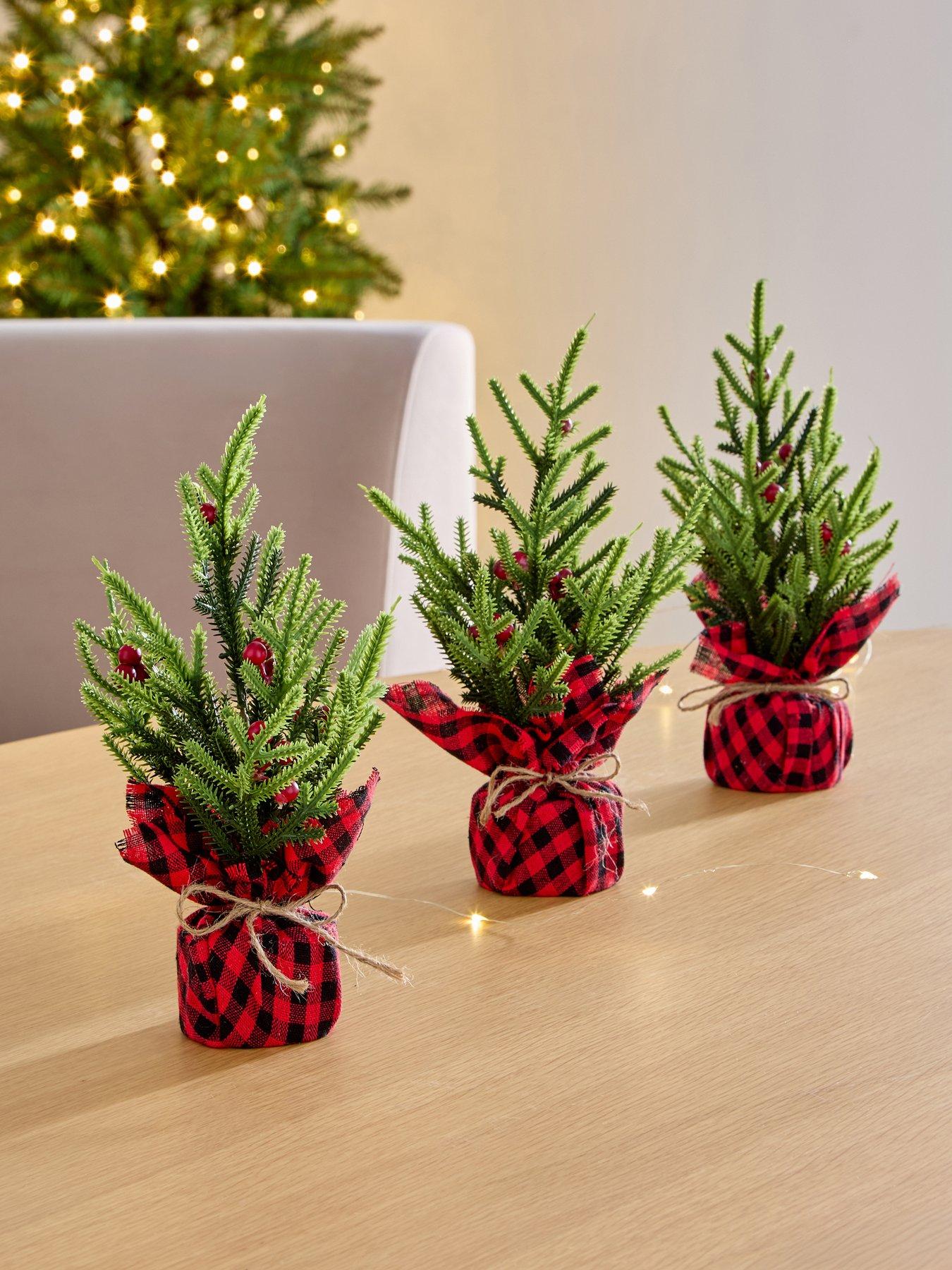 Image 1 of 7 of The Very Collection Set 3 25cm Table Top Trees