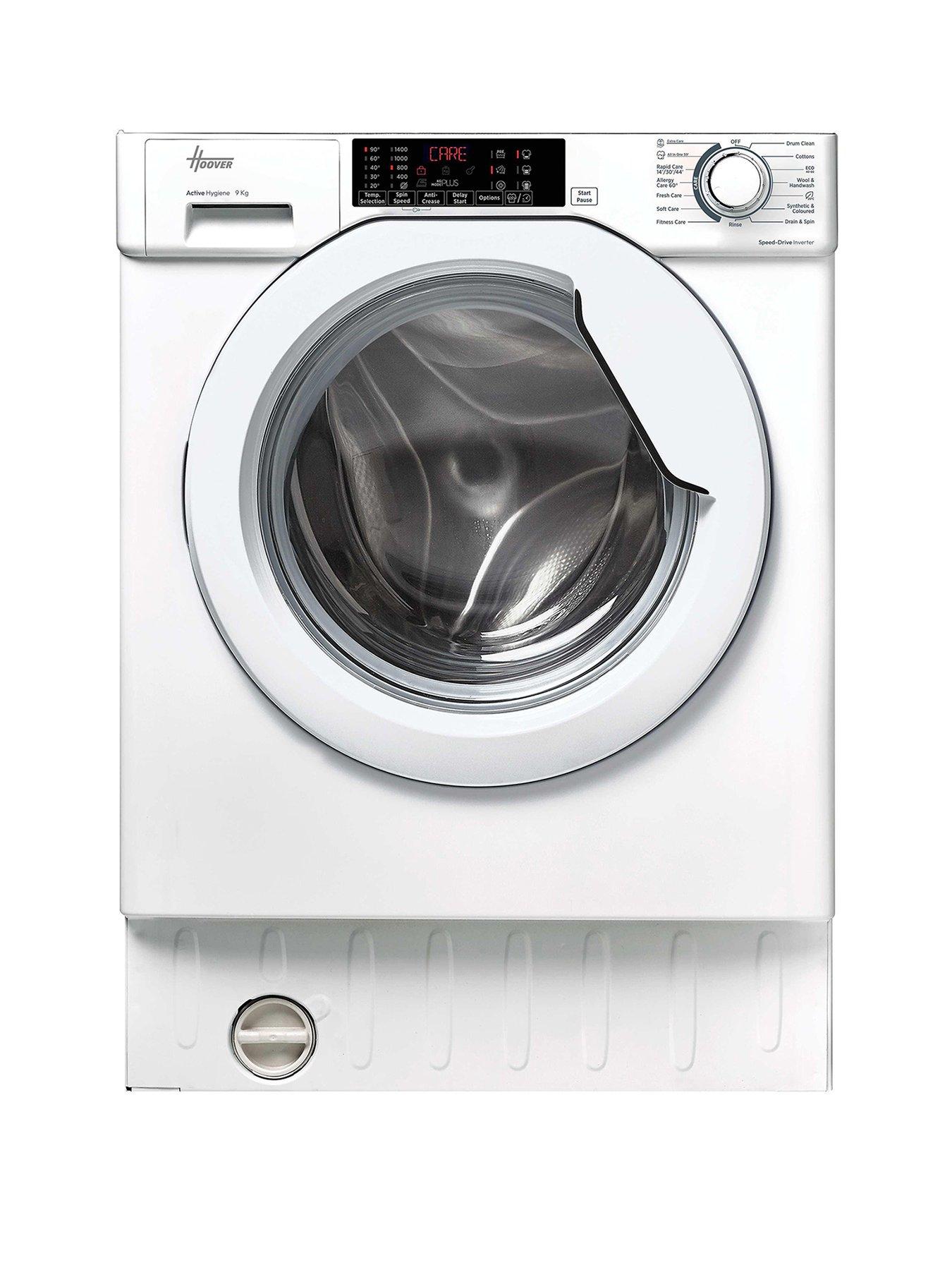 Hoover HBW 49TAMEJ-80 9kg BUILT IN WASHING MACHINE White
