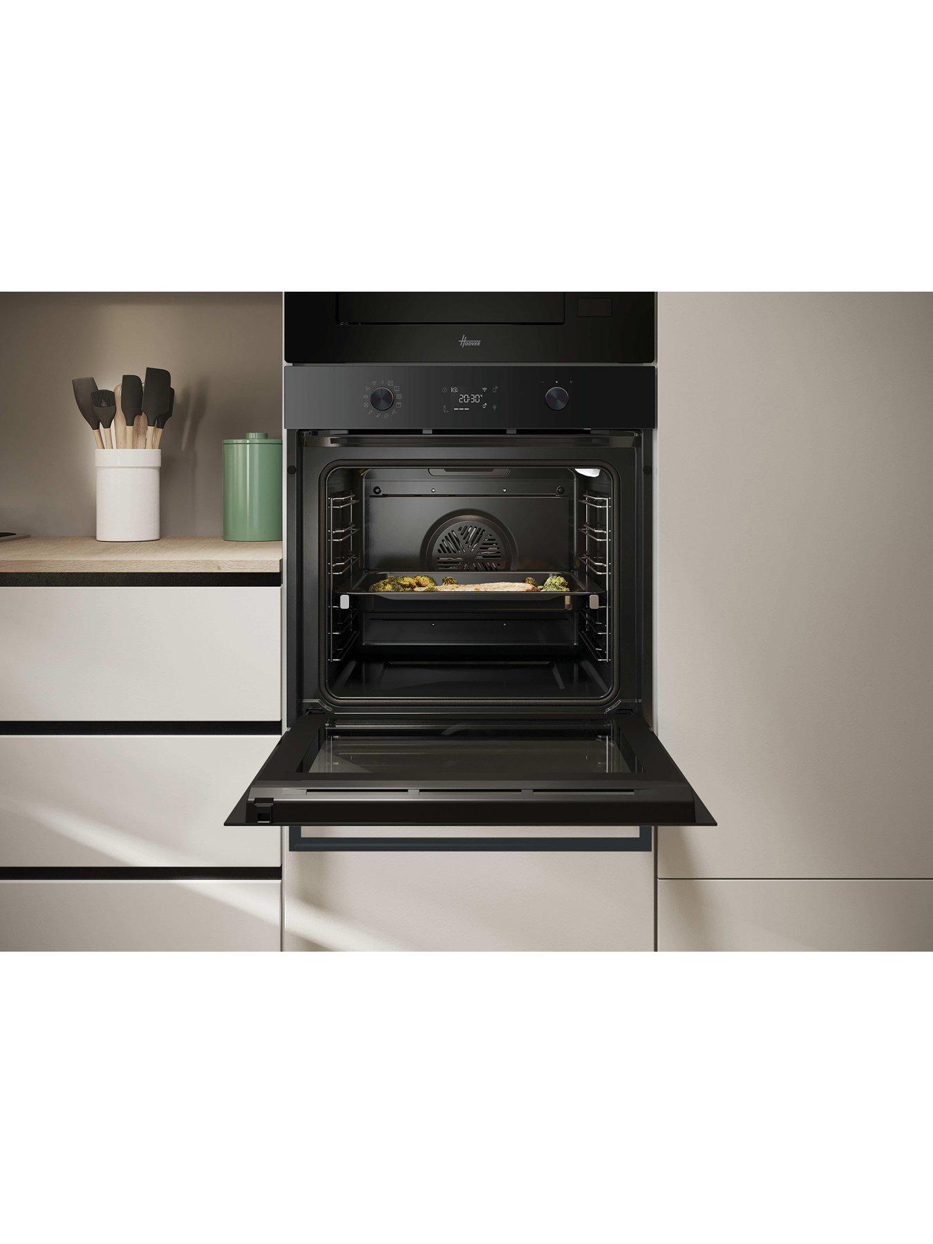  image of hoover-ho6-h5ab3ptb-single-oven-built-in-oven-black