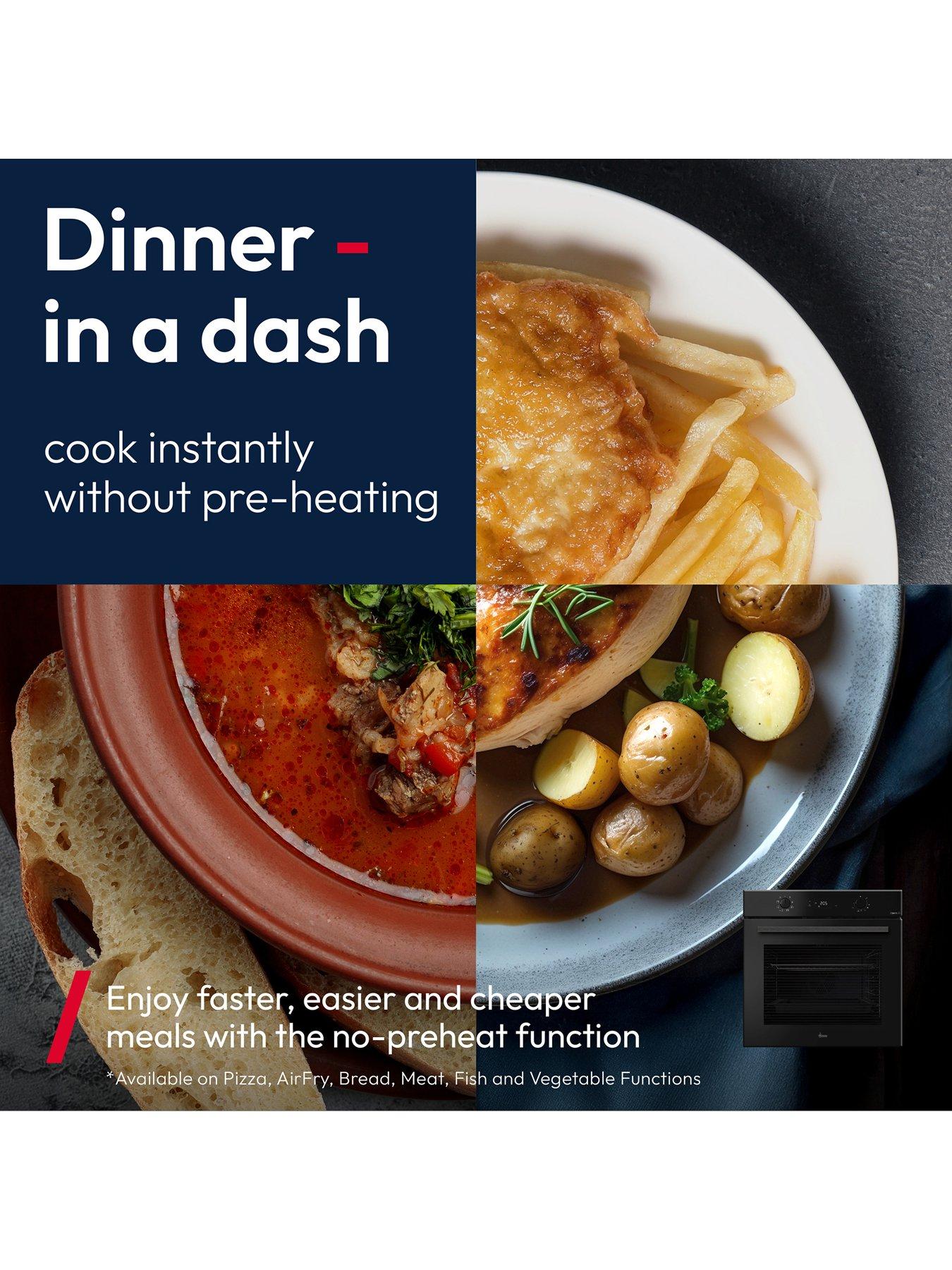  image of hoover-ho6-h5ab3ptb-single-oven-built-in-oven-black