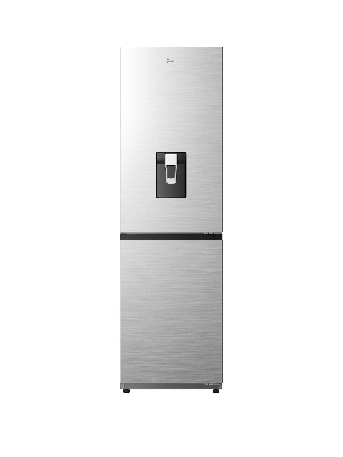 Hoover HONCQ3T518EWXK 55cm Total No Frost Fridge Freezer with Water Dispenser - Silver  - E Rated