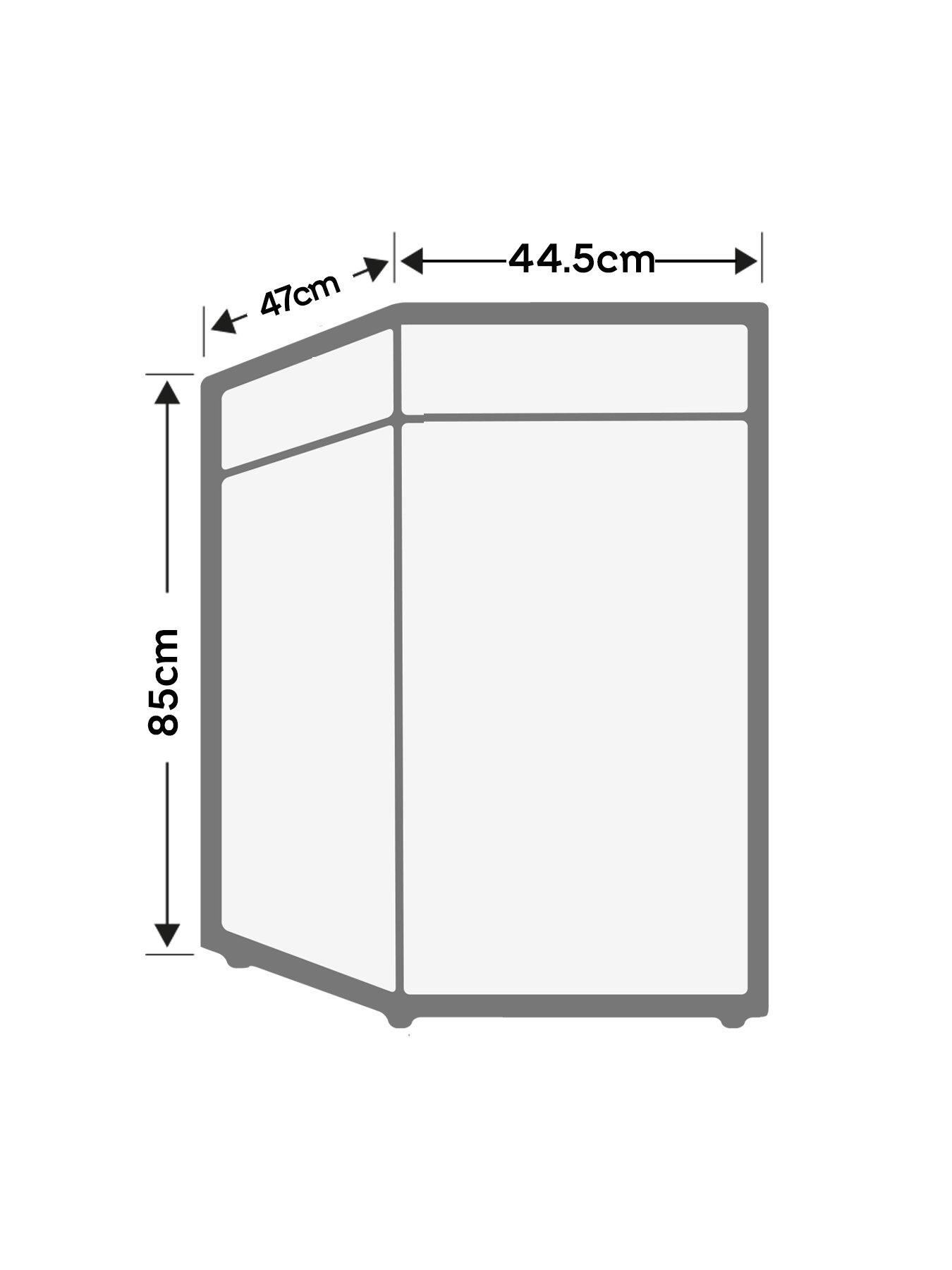 Image 6 of 6 of Hoover HONLQ2S38EWK Compact Undercounter Fridge - White - E Rated