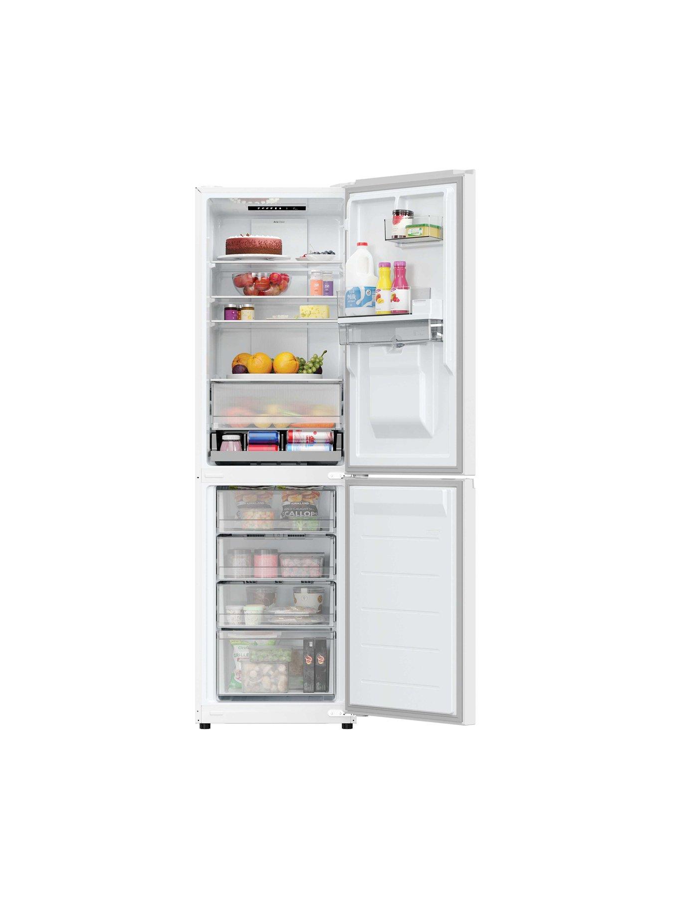 Image 2 of 8 of Hoover HONCQ3T518EWWK 55cm Total No Frost Fridge Freezer with Water Dispenser - White&nbsp; - E Rated