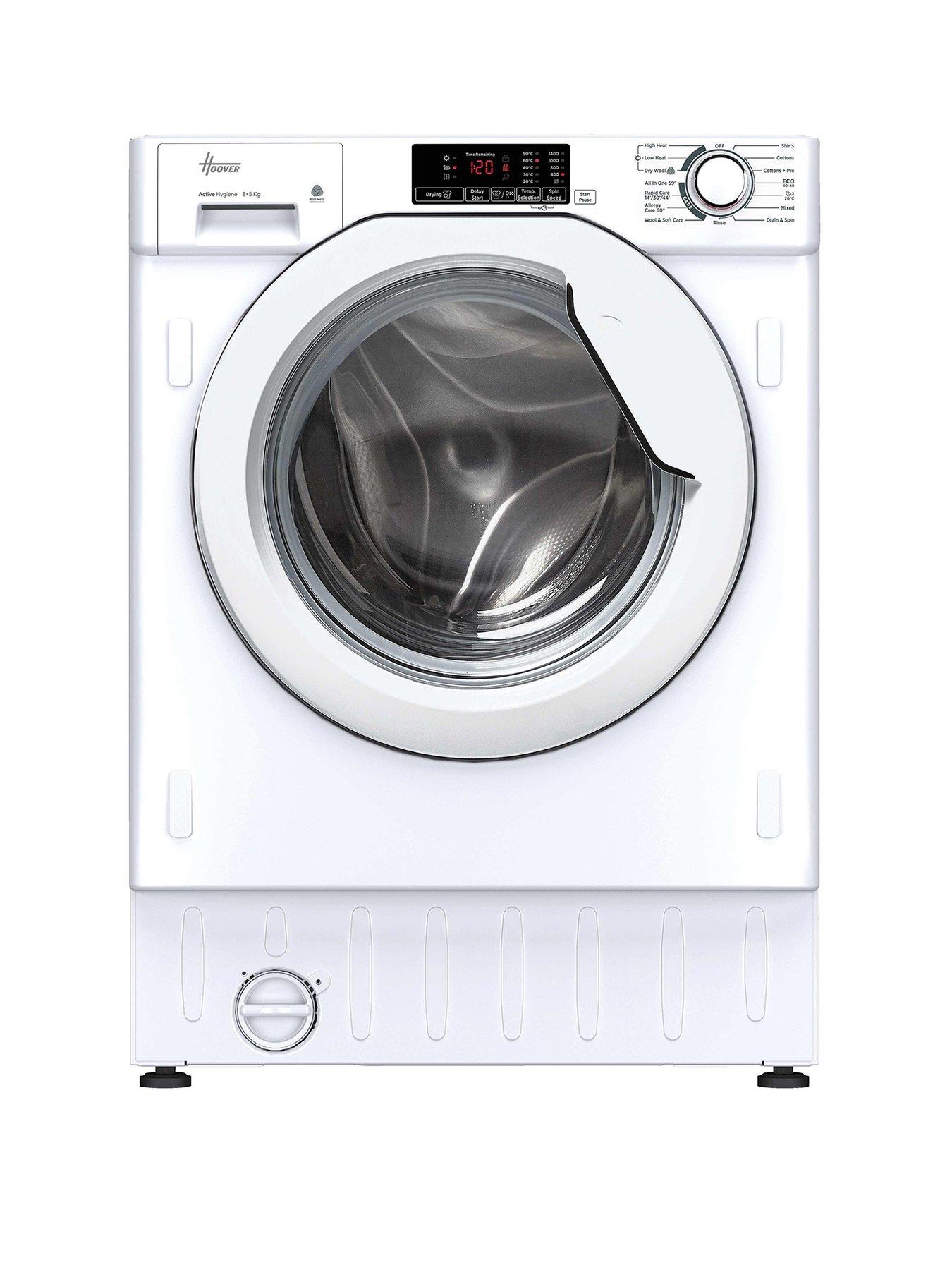 Hoover HBD 485D14/1-80 8/5kg BUILT IN WASHER DRYER White