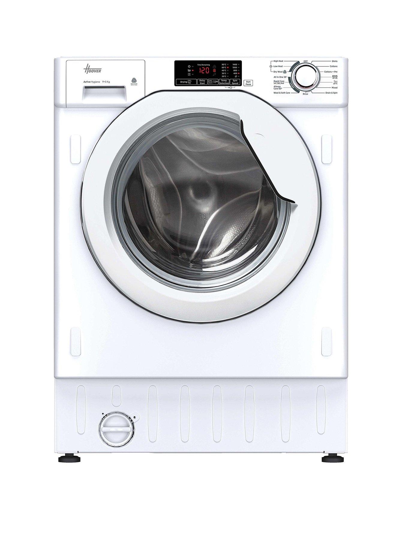 Hoover HBD 495D14/1-80 9/5kg BUILT IN WASHER DRYER White