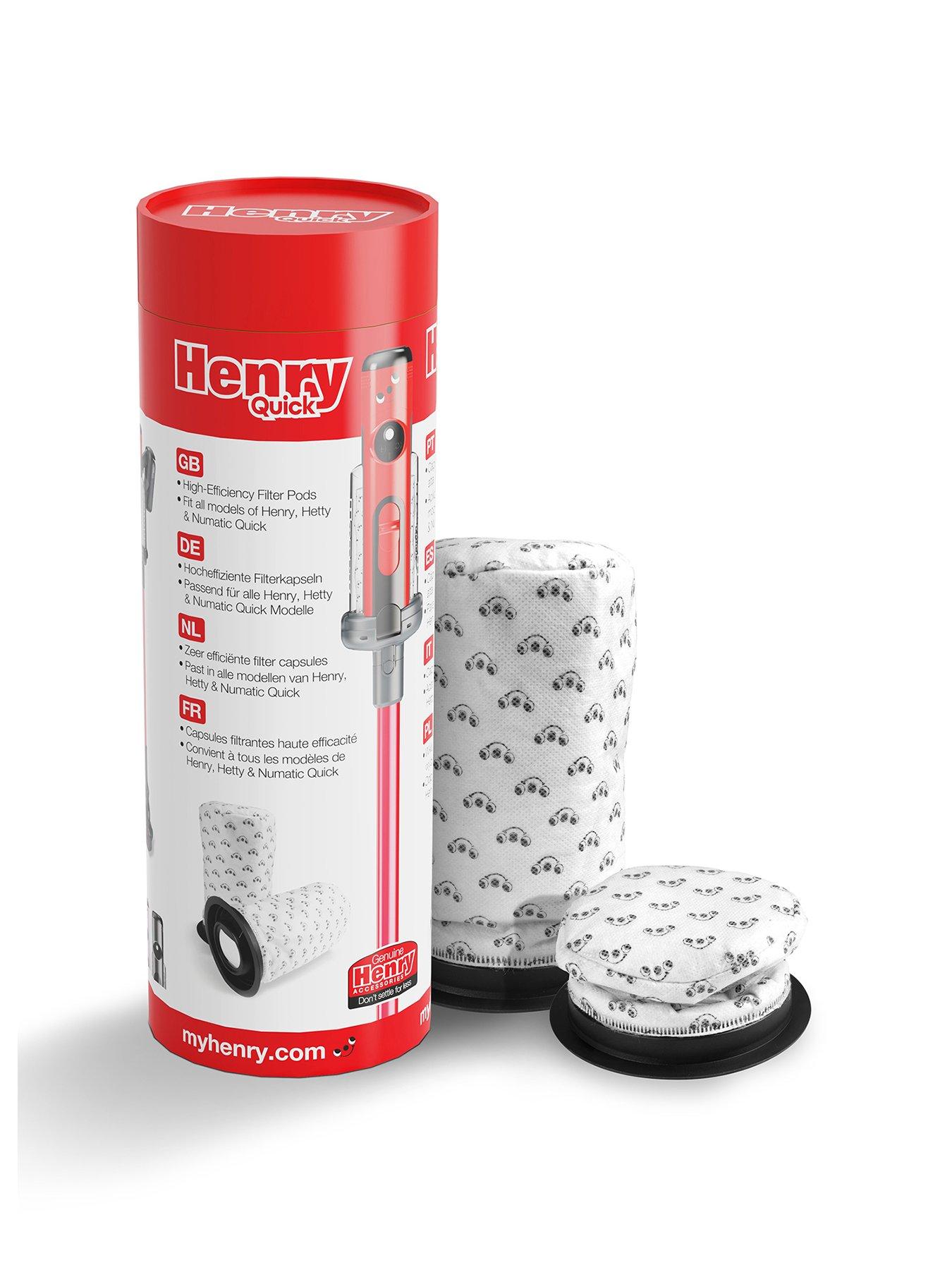 Numatic International Stick Vac Pods, Multi-Layer Filtration, 10 Pack