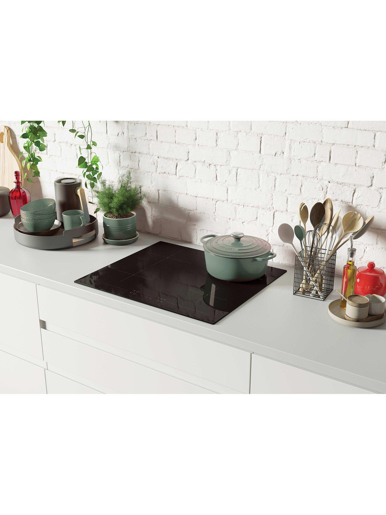 Image 3 of 6 of Hoover HH64CCB Ceramic Hob BUILT IN HOB Black Glass