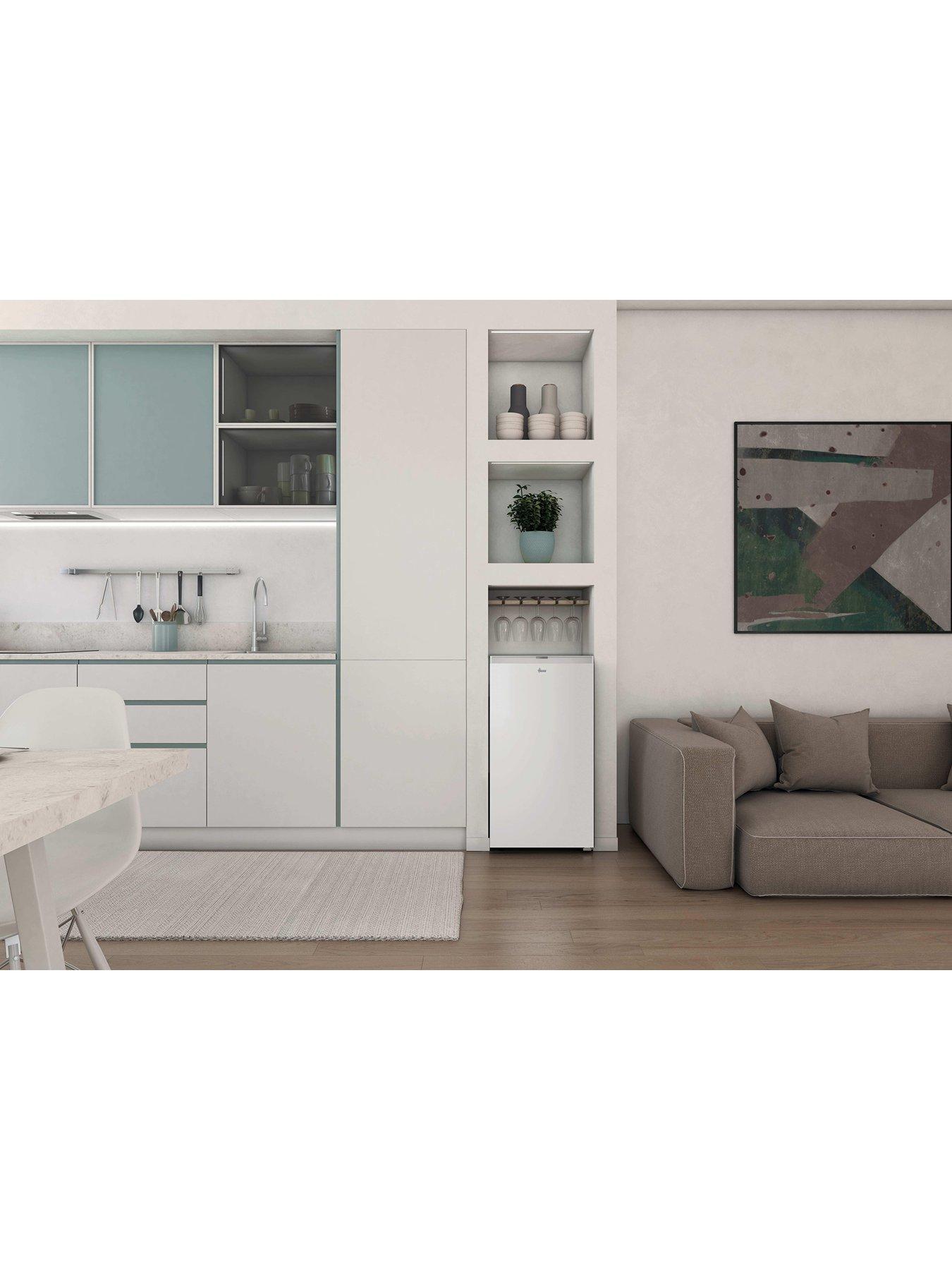  image of hoover-honlq2s38ewk-compact-undercounter-freezer-white-e-rated