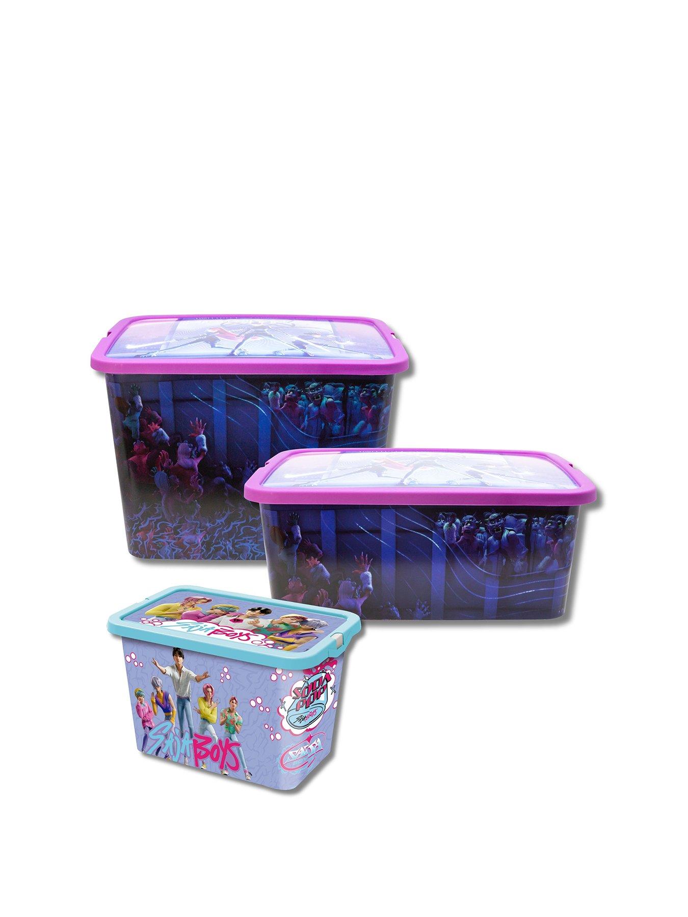 K-Pop Demon Hunters Stor Storage Click Box 23 L Kpop Demon Hunters