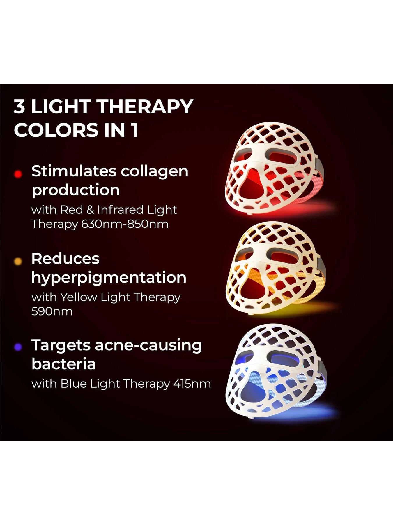 Image 7 of 7 of PureTone Pure Tone GLOW LED Face Mask