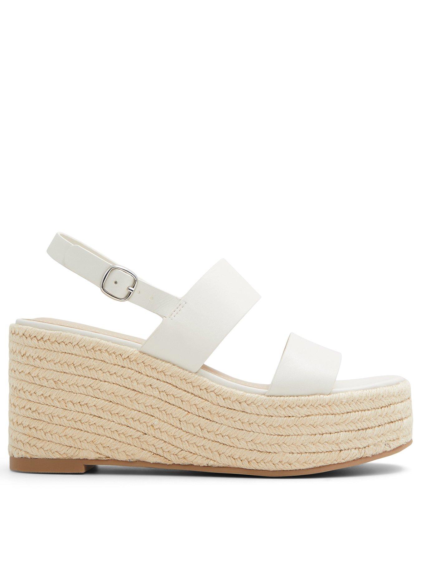  image of aldo-keoni-synthetic-wedge-sandals-open-white