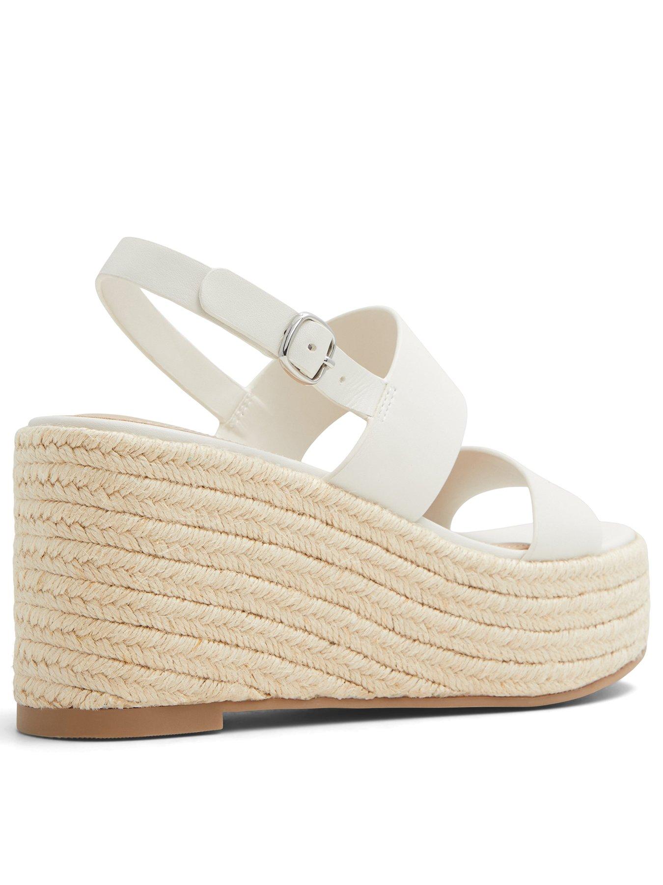 image of aldo-keoni-synthetic-wedge-sandals-open-white
