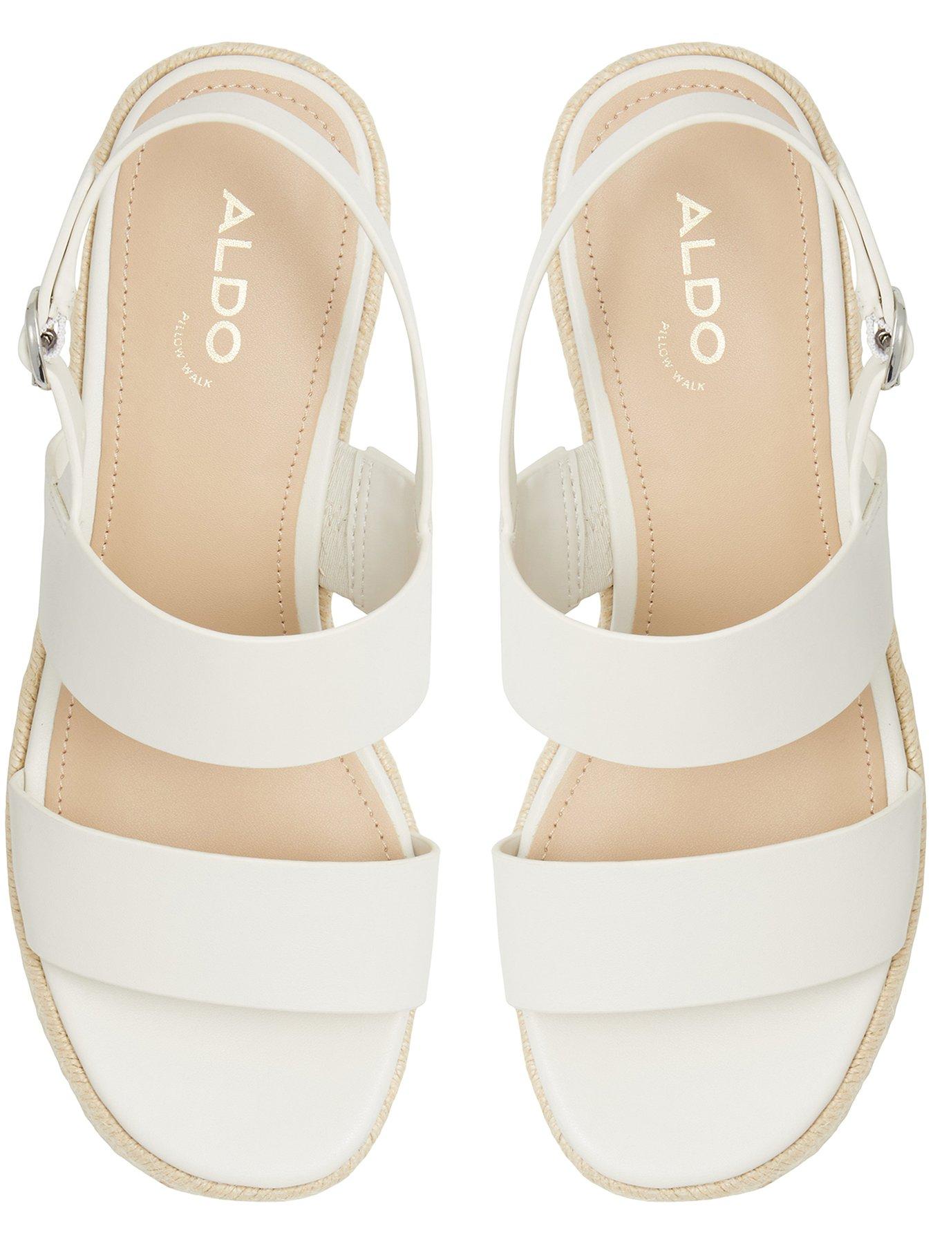  image of aldo-keoni-synthetic-wedge-sandals-open-white