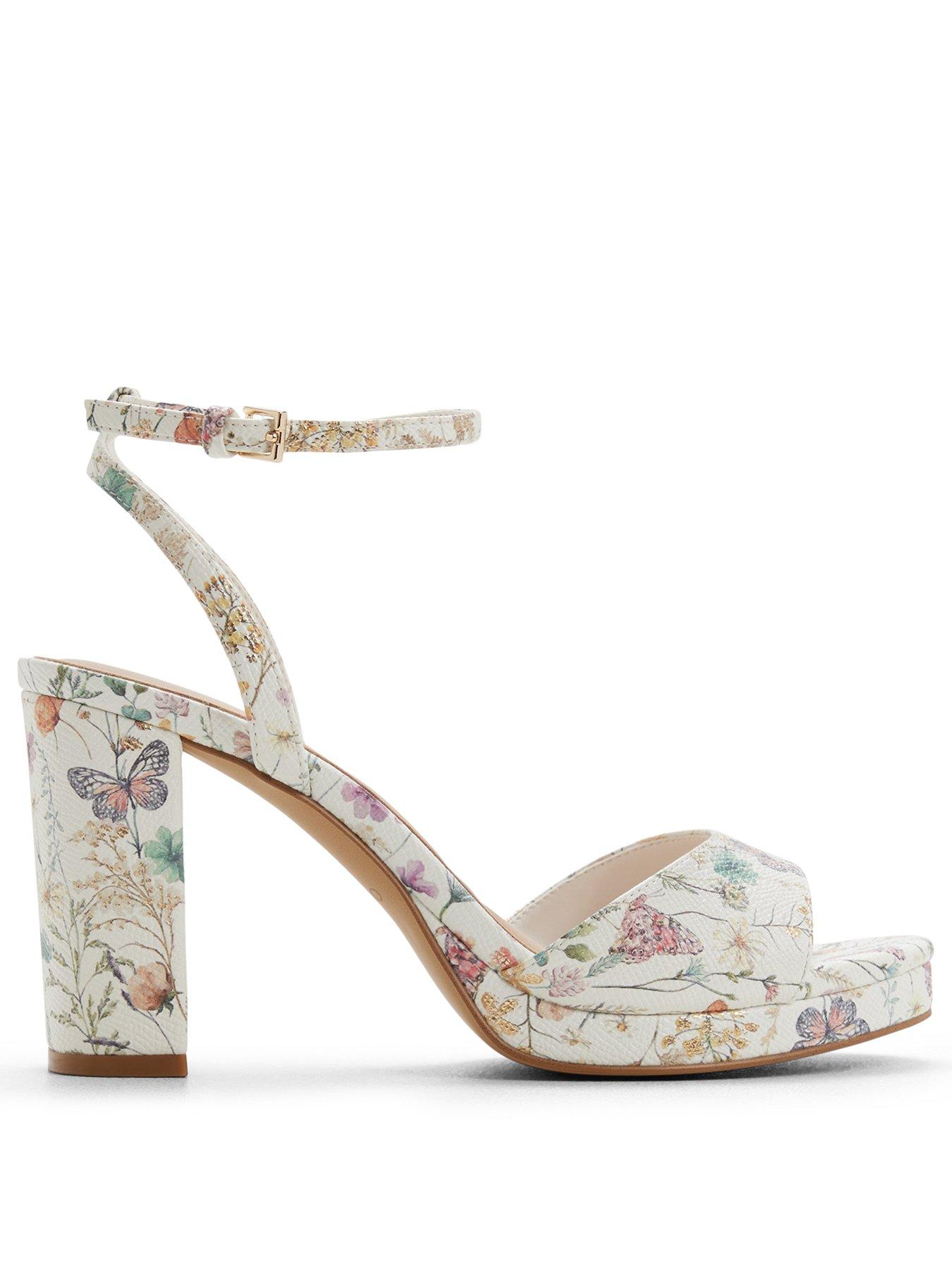 Image 2 of 5 of Aldo Gracious Synthetic Heeled Sandals - Multicolor