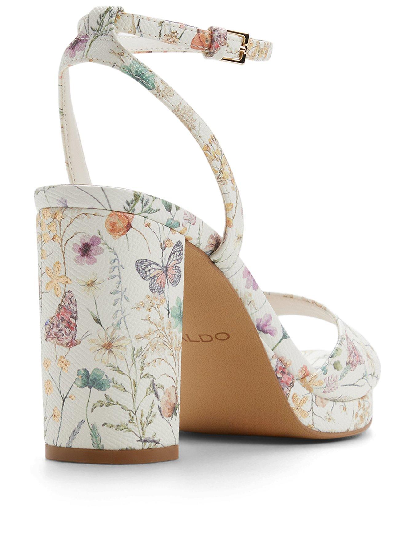Image 3 of 5 of Aldo Gracious Synthetic Heeled Sandals - Multicolor