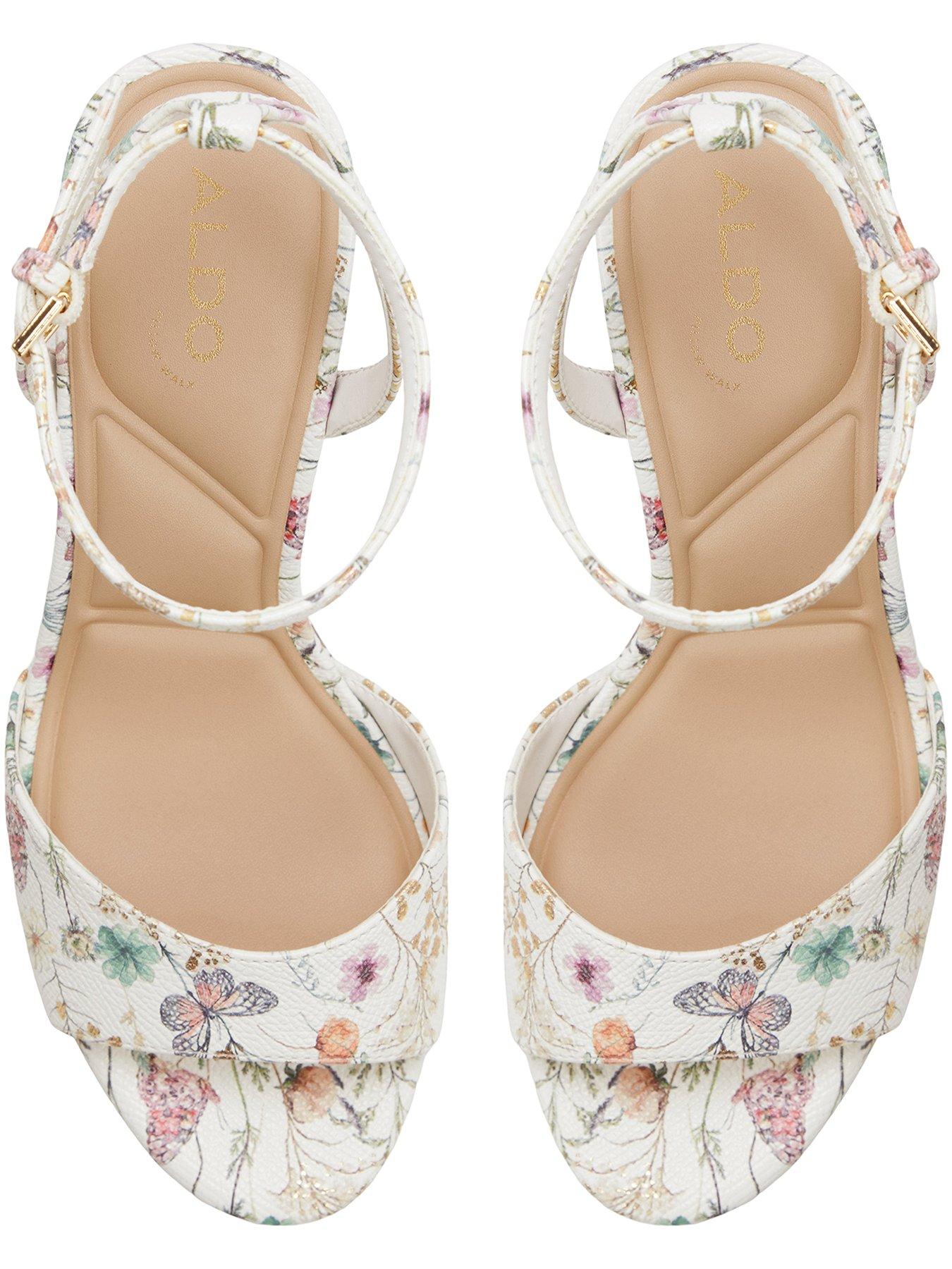 Image 4 of 5 of Aldo Gracious Synthetic Heeled Sandals - Multicolor