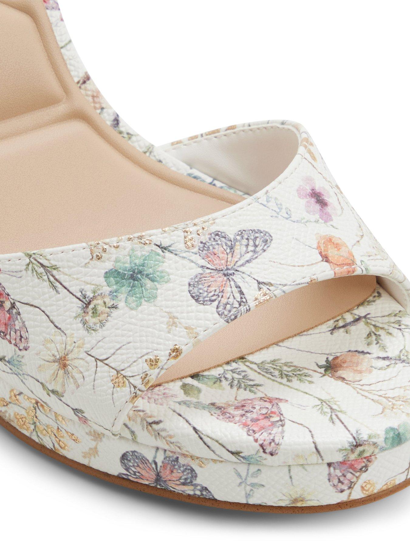 Image 5 of 5 of Aldo Gracious Synthetic Heeled Sandals - Multicolor