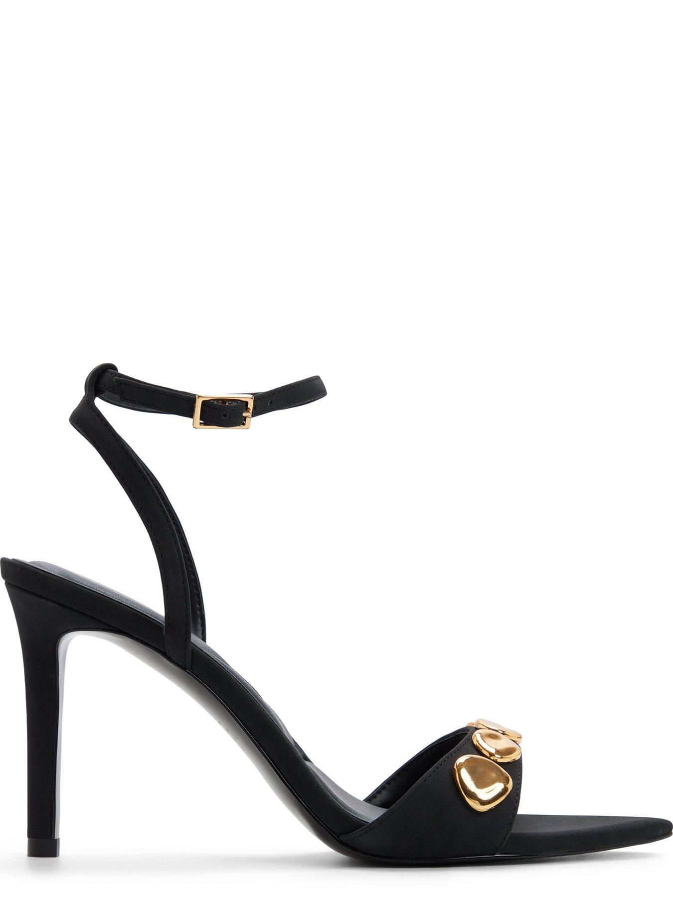 Image 5 of 6 of Aldo Leara Synthetic Heeled Sandals - Other Black