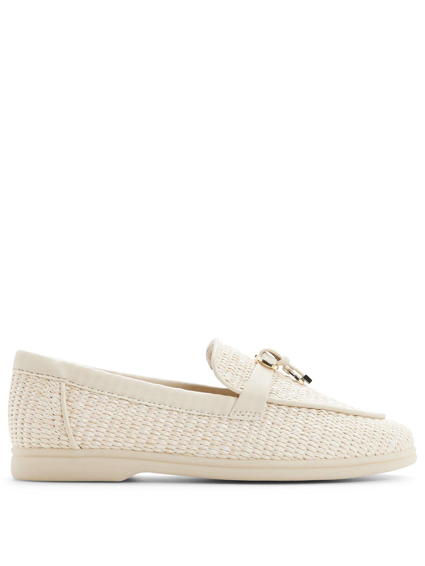 Image 2 of 5 of Aldo Creras Textile Loafers - Cream