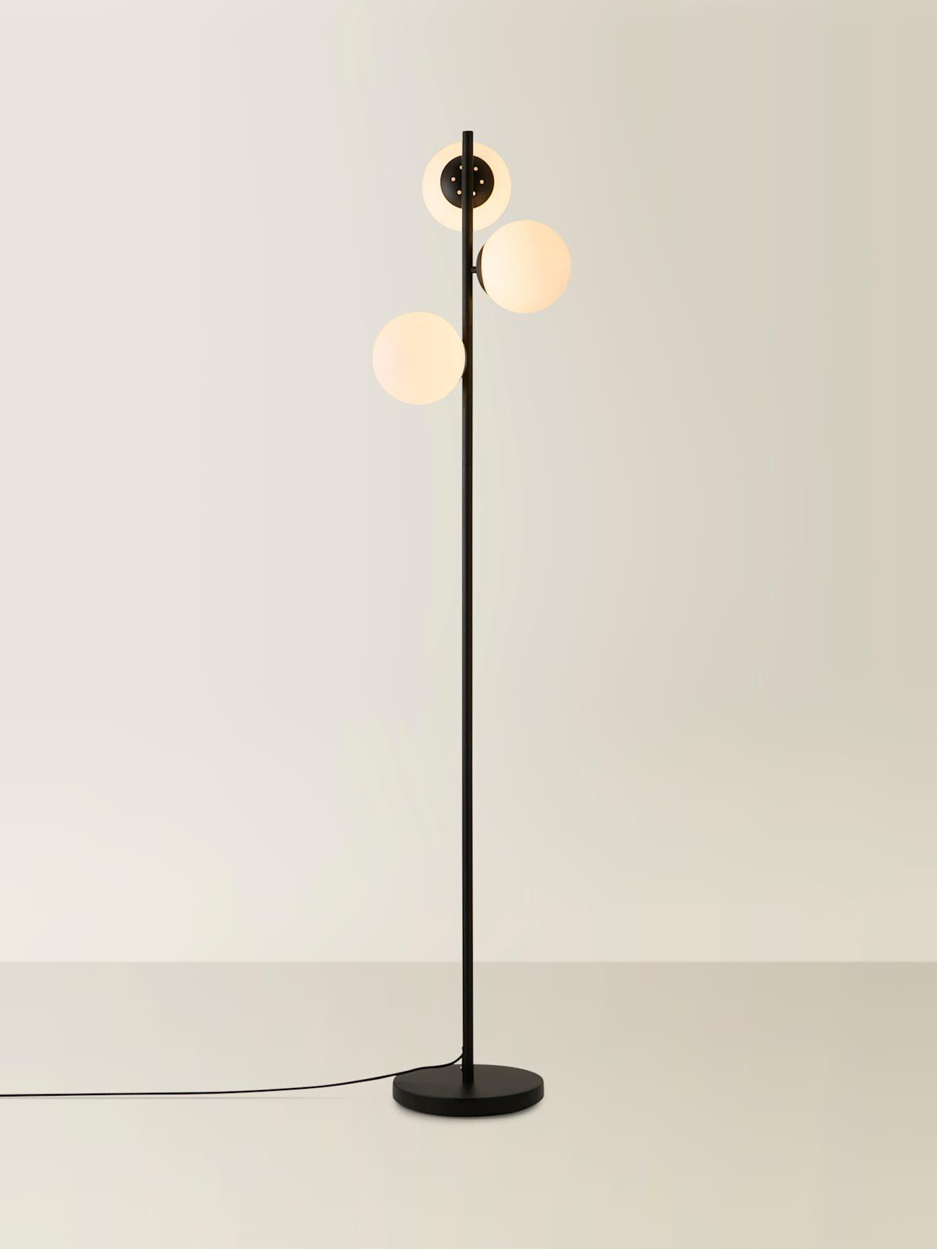 Image 6 of 7 of ValueLights Jas Black Floor Lamp
