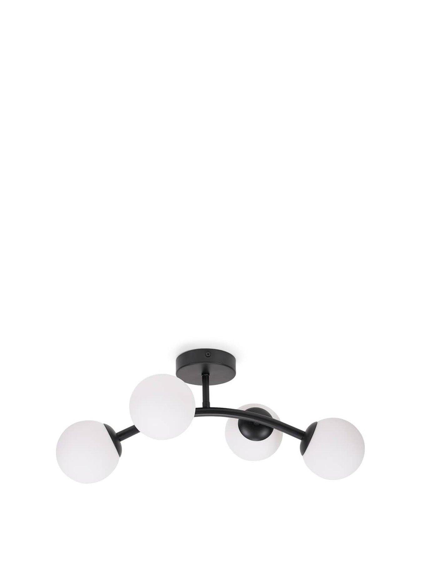  image of valuelights-jas-black-ceiling-light