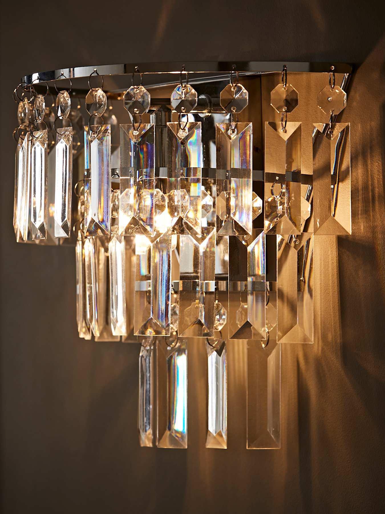 ValueLights Kelsks Chrome  Wall Light