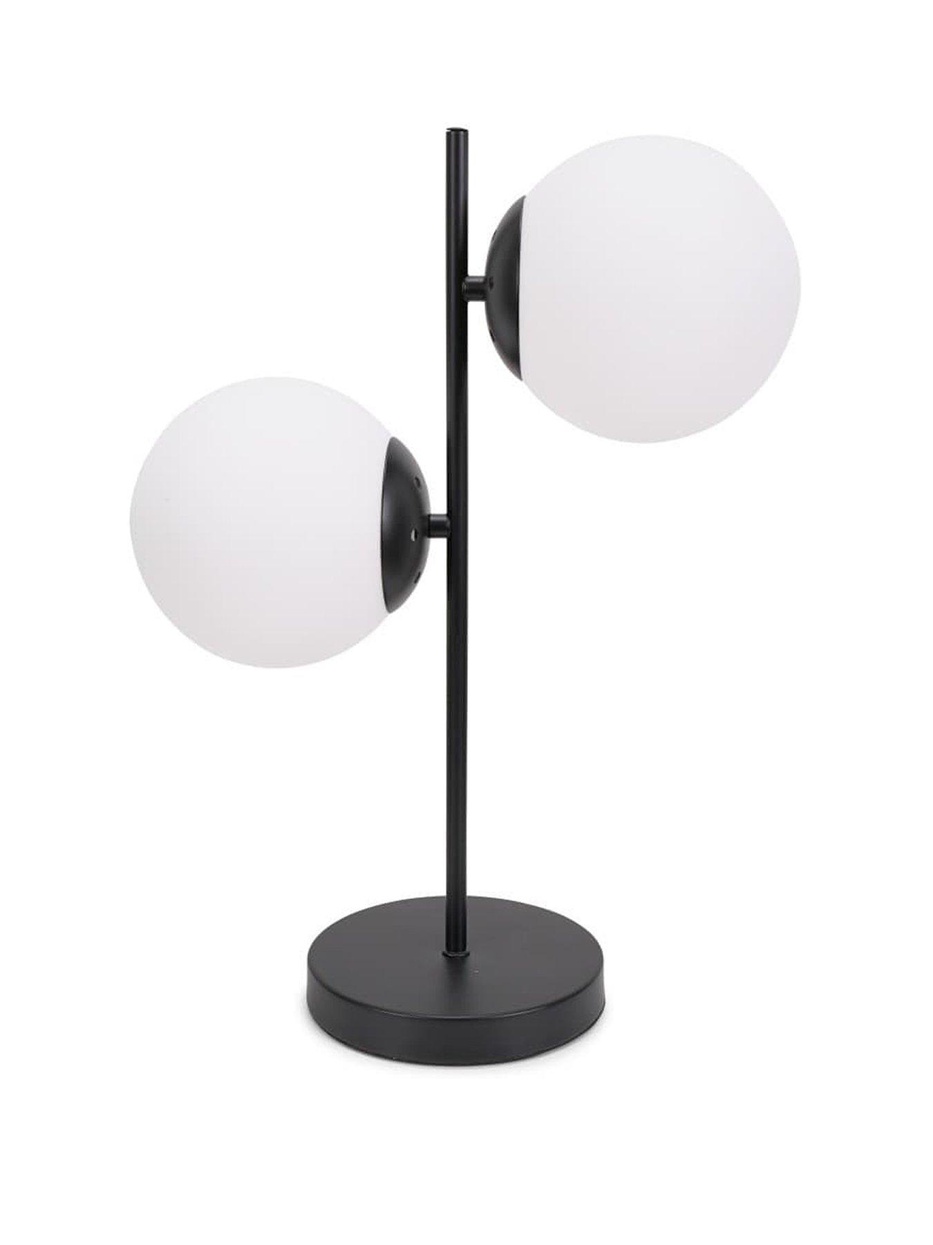 stillFront image of valuelights-jas-black-table-lamp