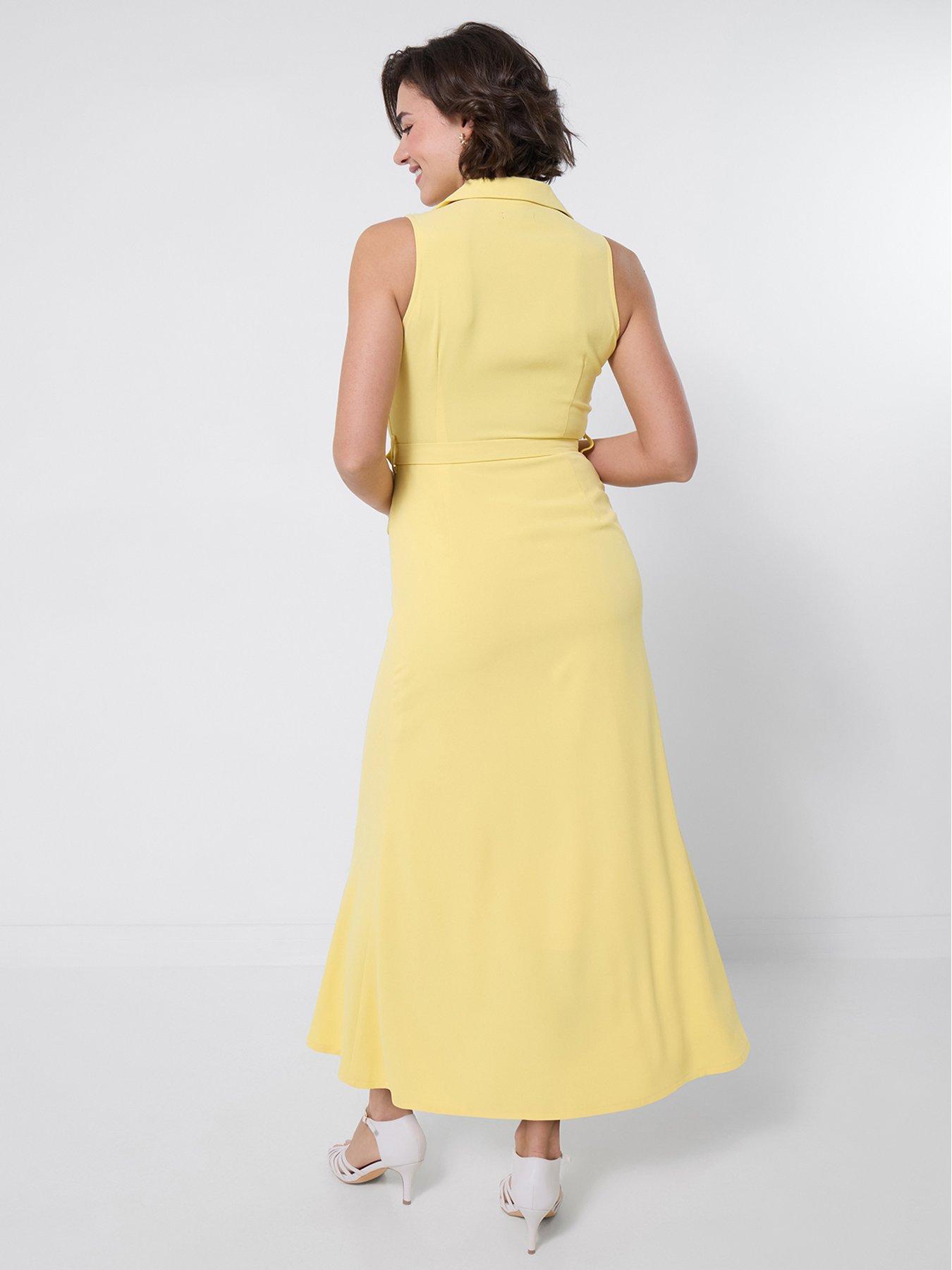 Image 2 of 6 of Joe Browns Riviera Button Through Dress - Yellow