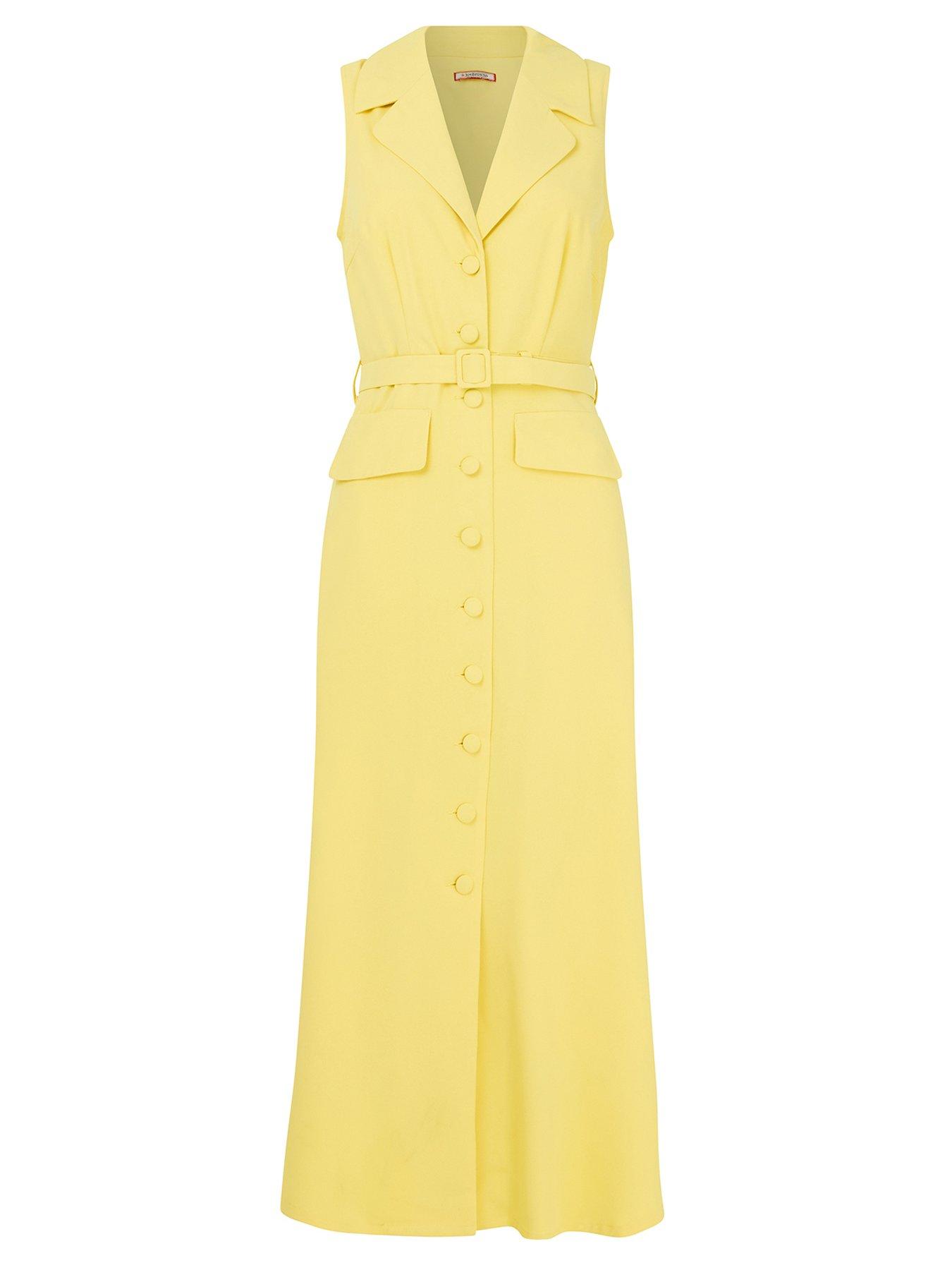 Image 6 of 6 of Joe Browns Riviera Button Through Dress - Yellow