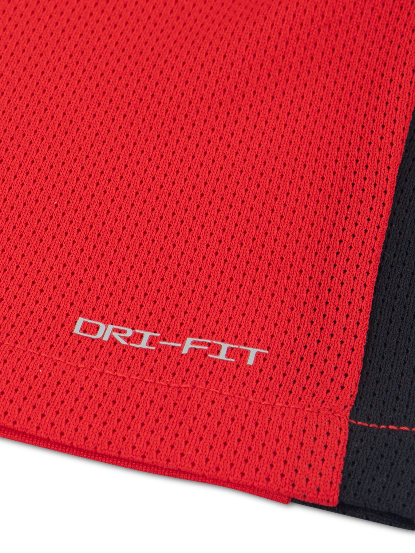 Image 3 of 5 of Nike Younger Boys Dri-FIT Academy T-Shirt and Shorts Set - Red