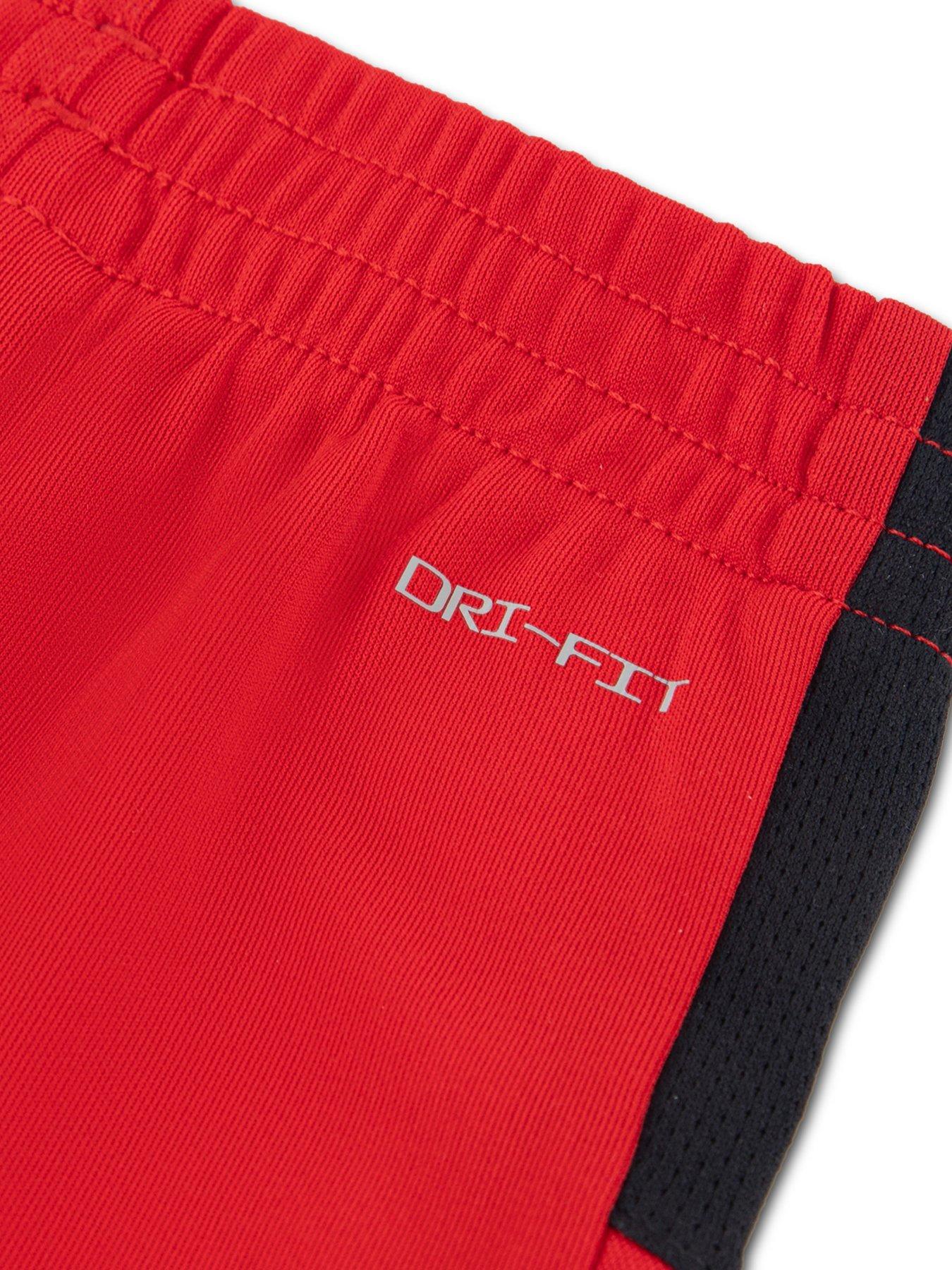 Image 5 of 5 of Nike Younger Boys Dri-FIT Academy T-Shirt and Shorts Set - Red