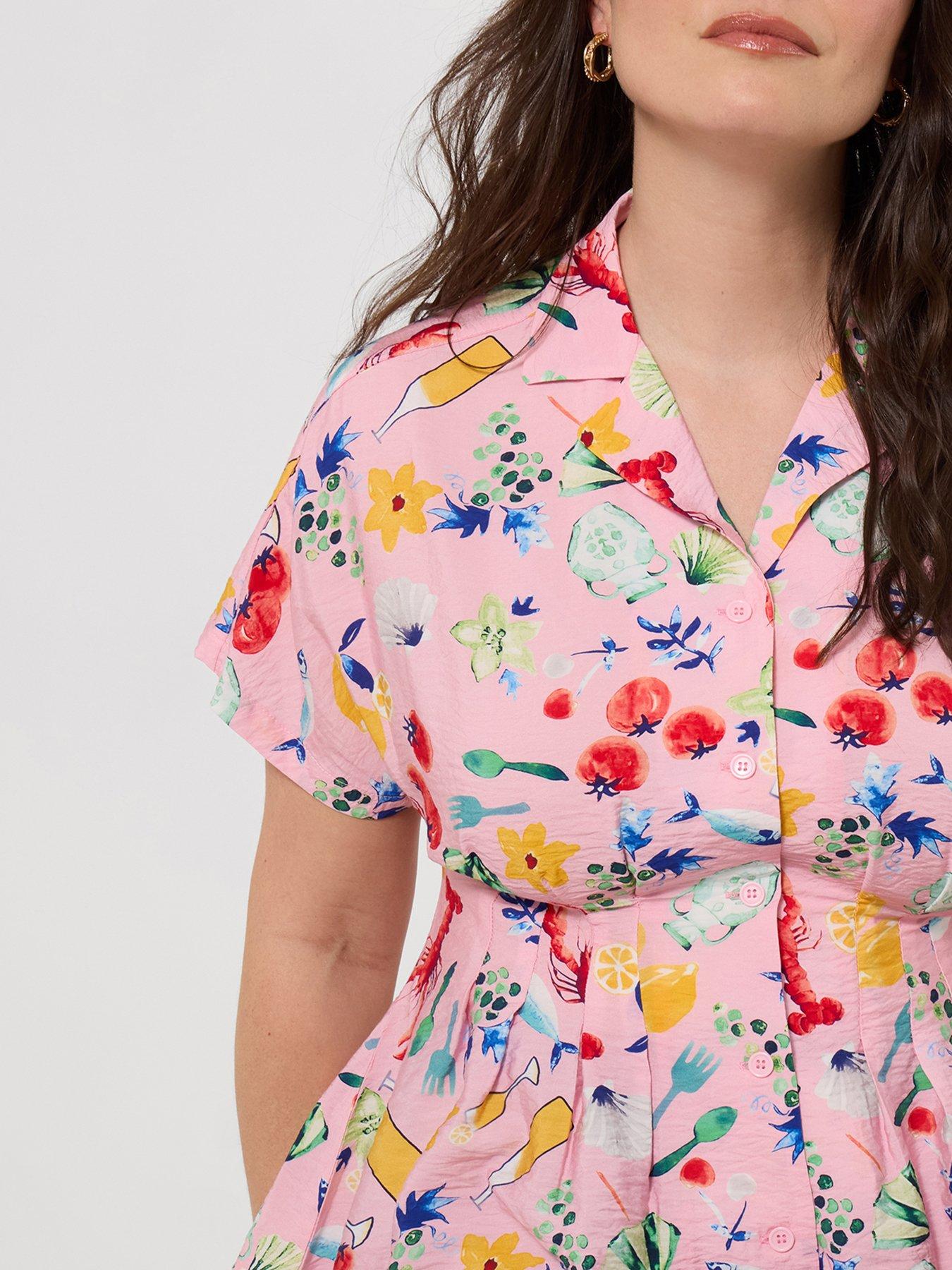  image of joe-browns-fun-in-the-sun-blouse-pink