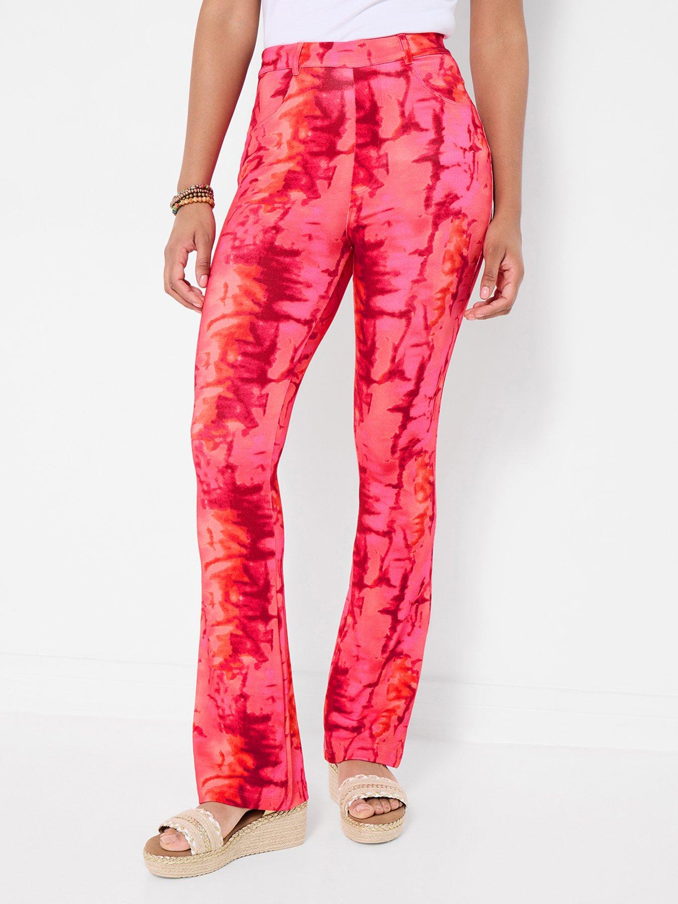Image 1 of 6 of Joe Browns Fabulous Flared Jersey Trousers - Pink
