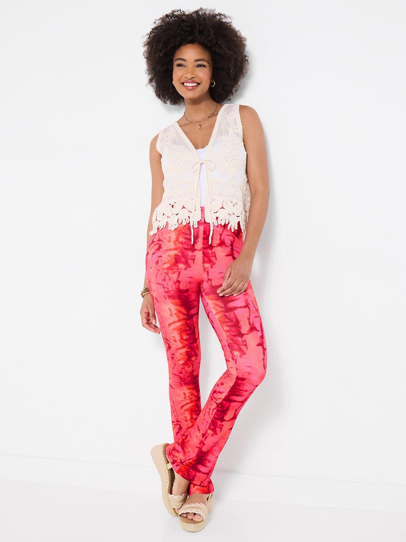 Image 3 of 6 of Joe Browns Fabulous Flared Jersey Trousers - Pink