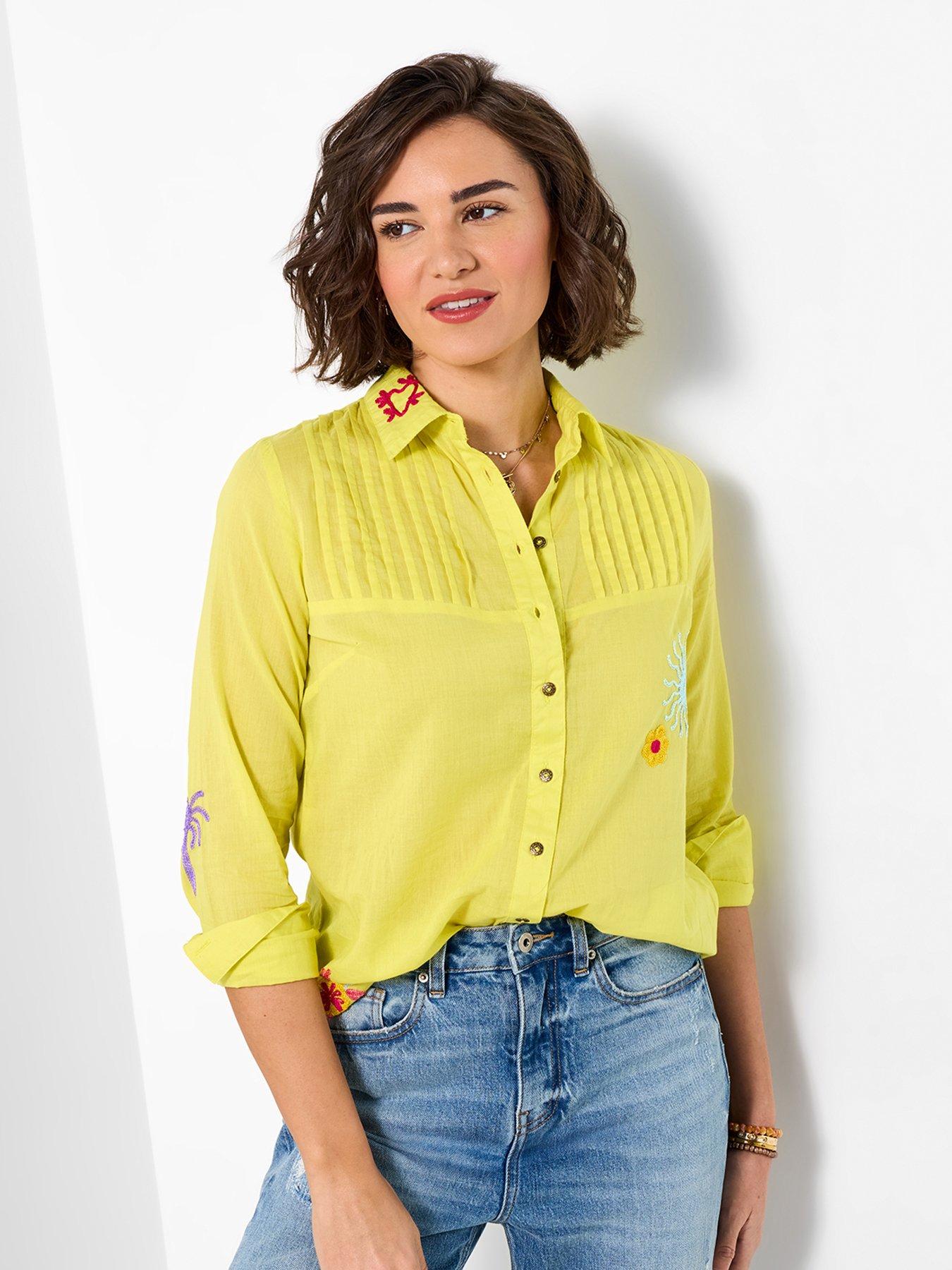Joe Browns Good Feelings Embroidered Shirt