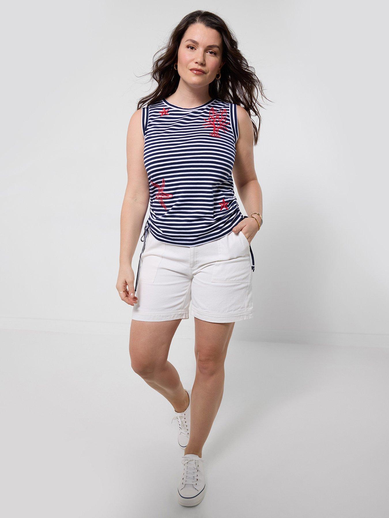  image of joe-browns-celine-denim-cargo-shorts