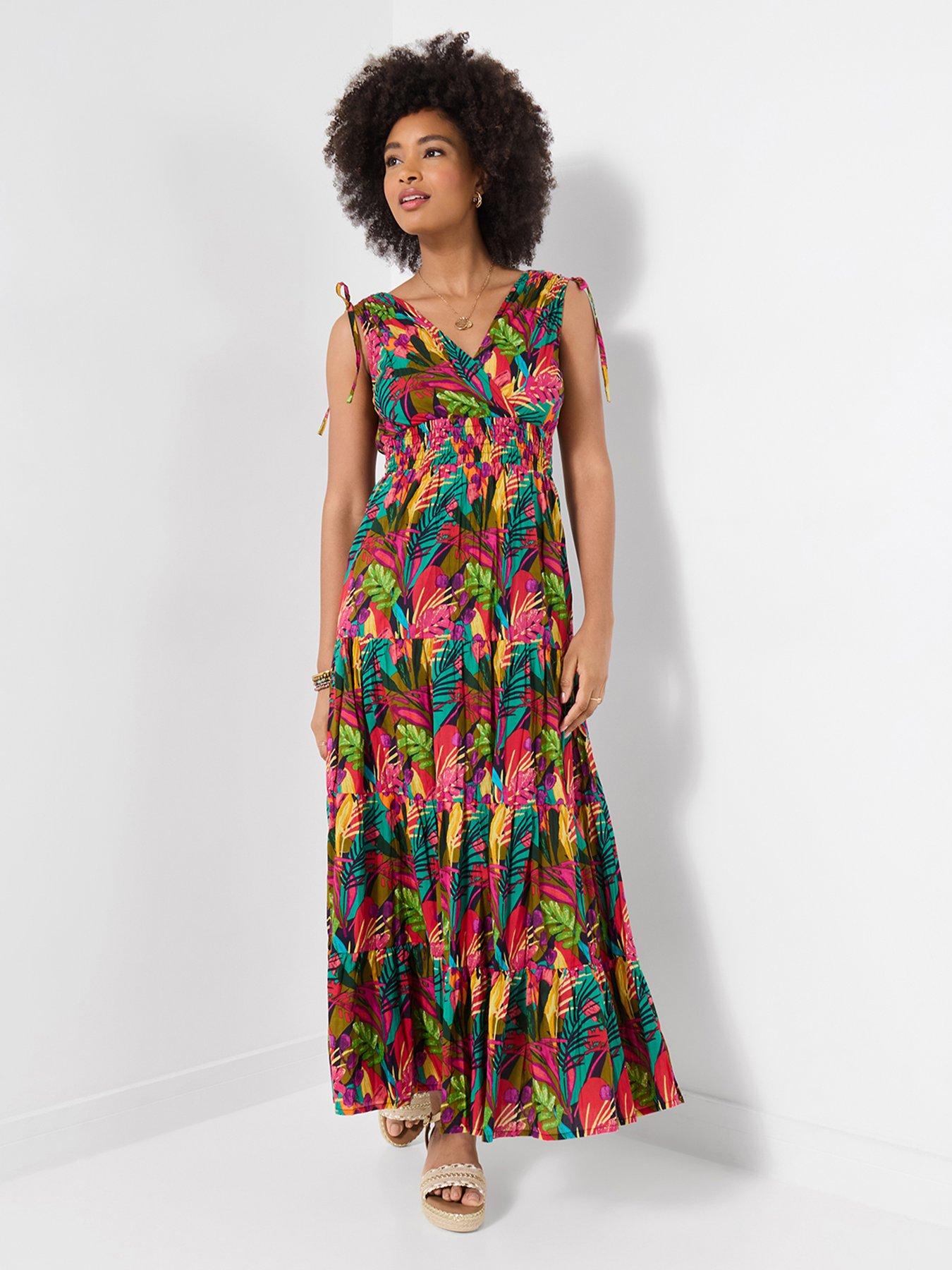 Joe Browns Kiana Printed Maxi Dress - Multi