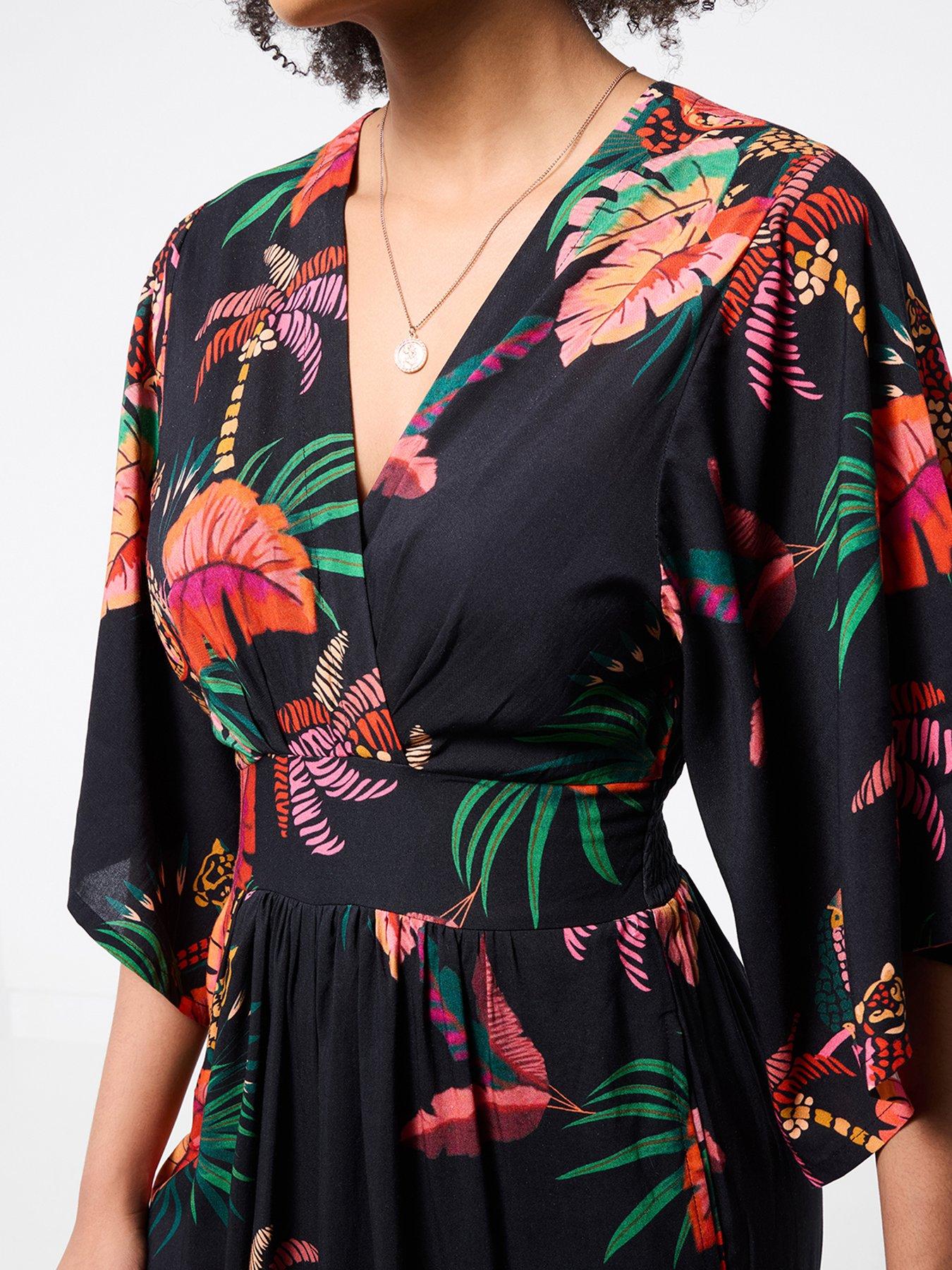 Image 4 of 5 of Joe Browns Tropical Paradise Jumpsuit - Black