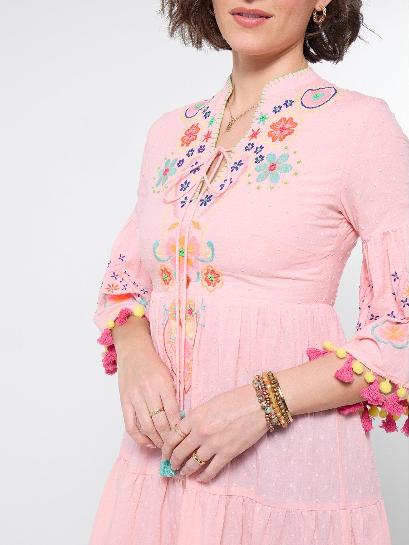 Image 4 of 6 of Joe Browns Delightful Doby Tunic Dress