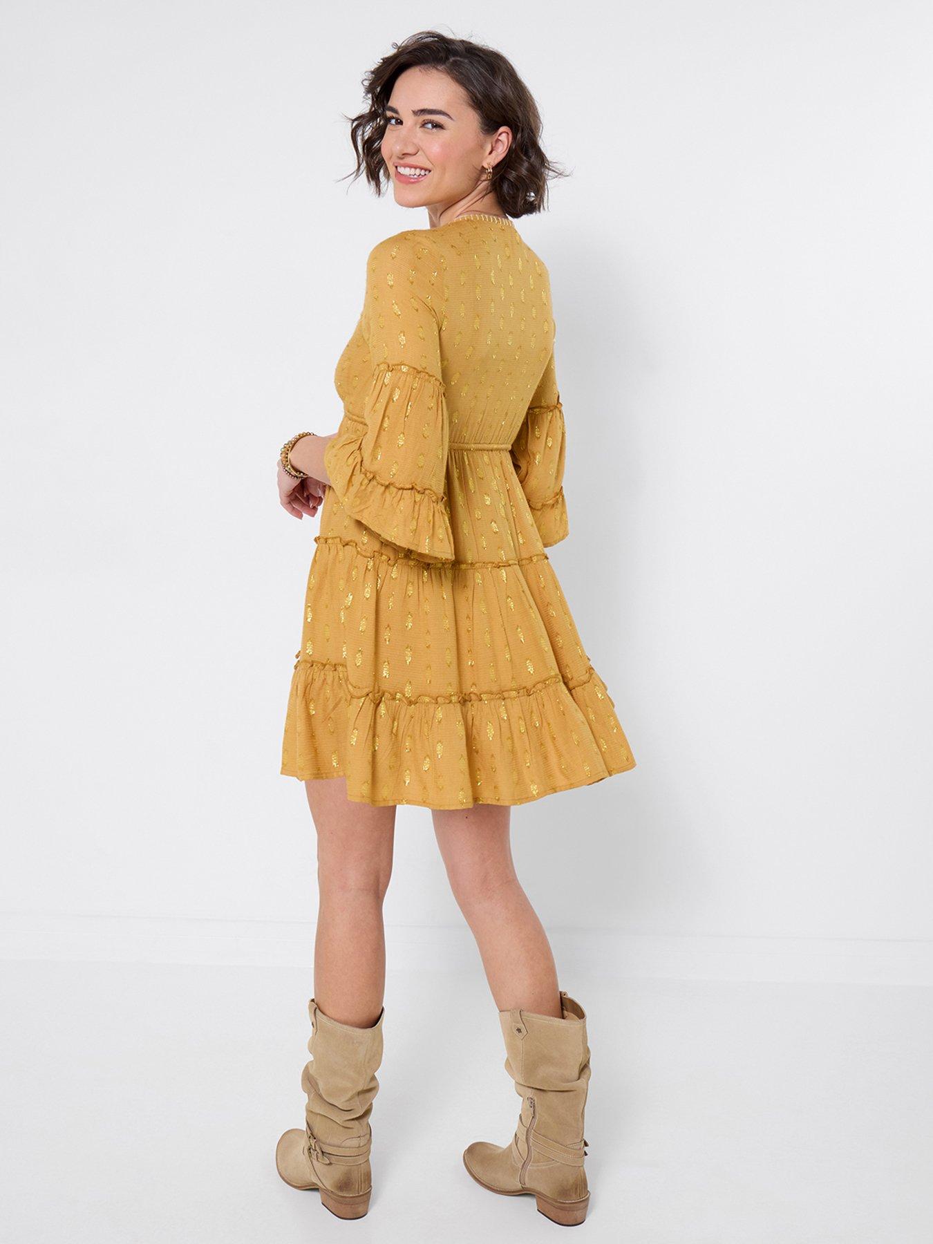 Image 2 of 6 of Joe Browns Sunset Dreams Tunic Dress - Gold