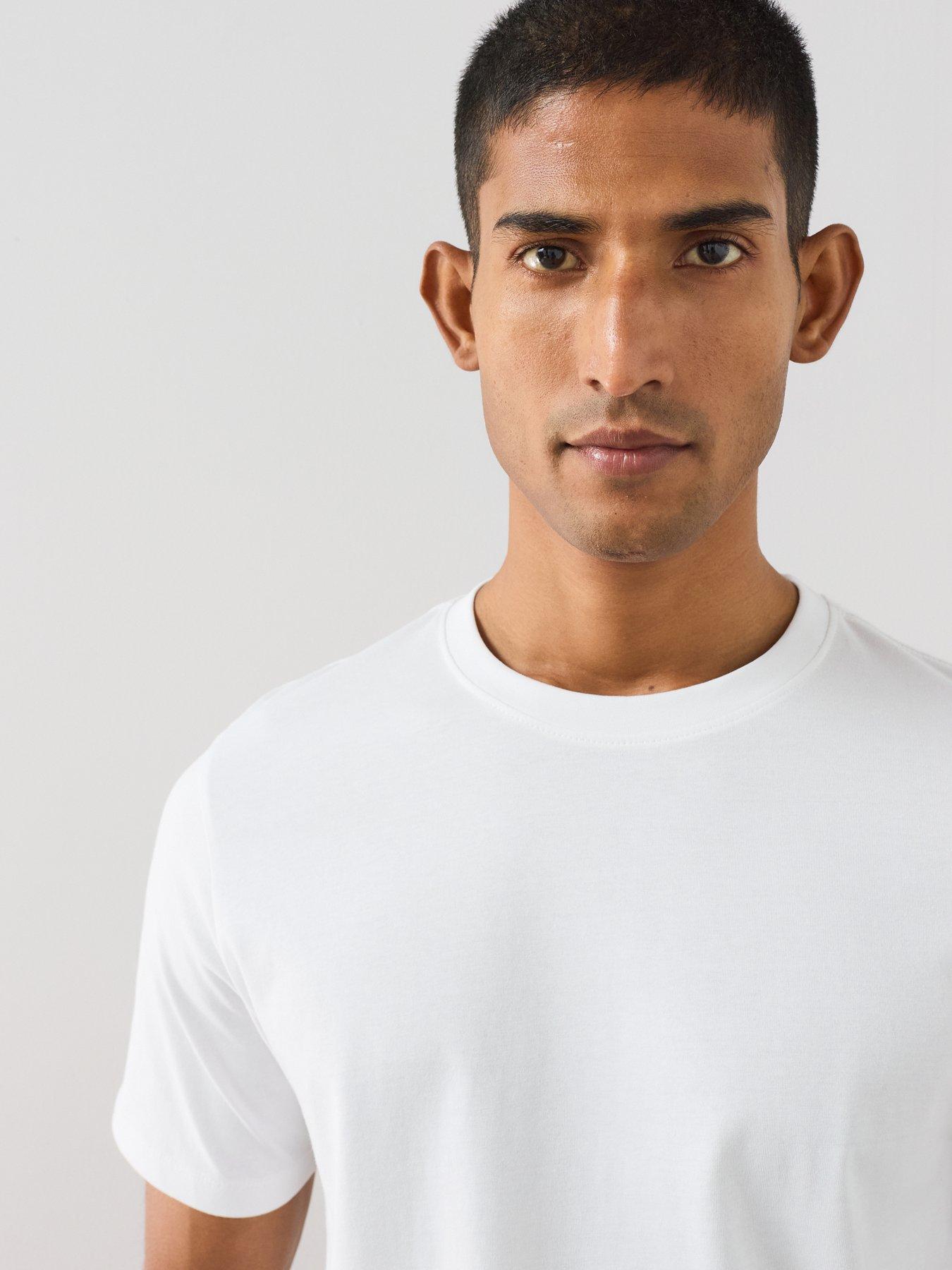 Image 5 of 7 of The Very Collection 3 Pack Pure Cotton Short Sleeve T-Shirts - Multi