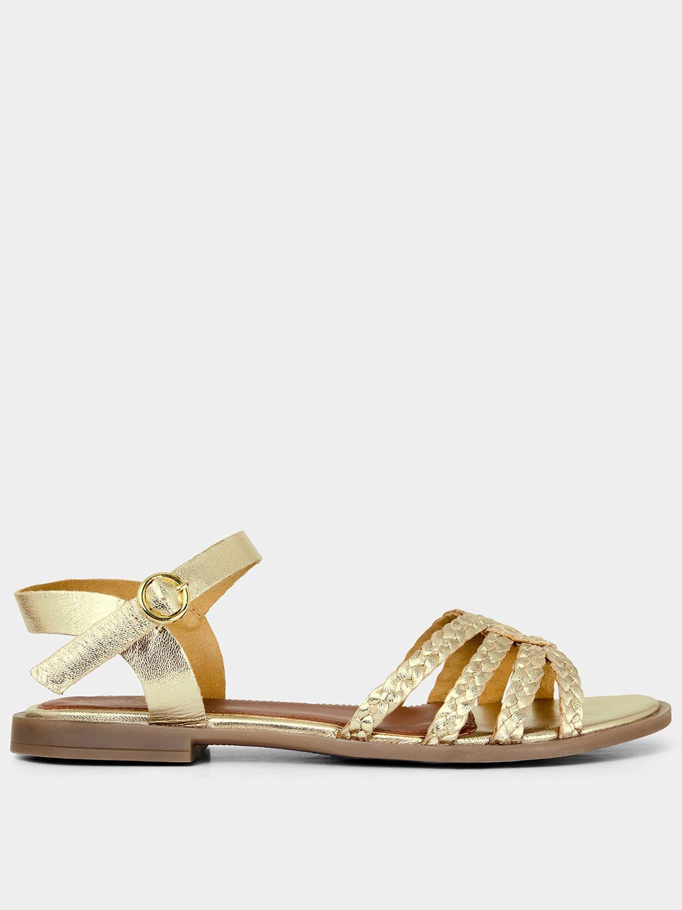 Image 1 of 5 of Joe Browns Azure Gold Sandals