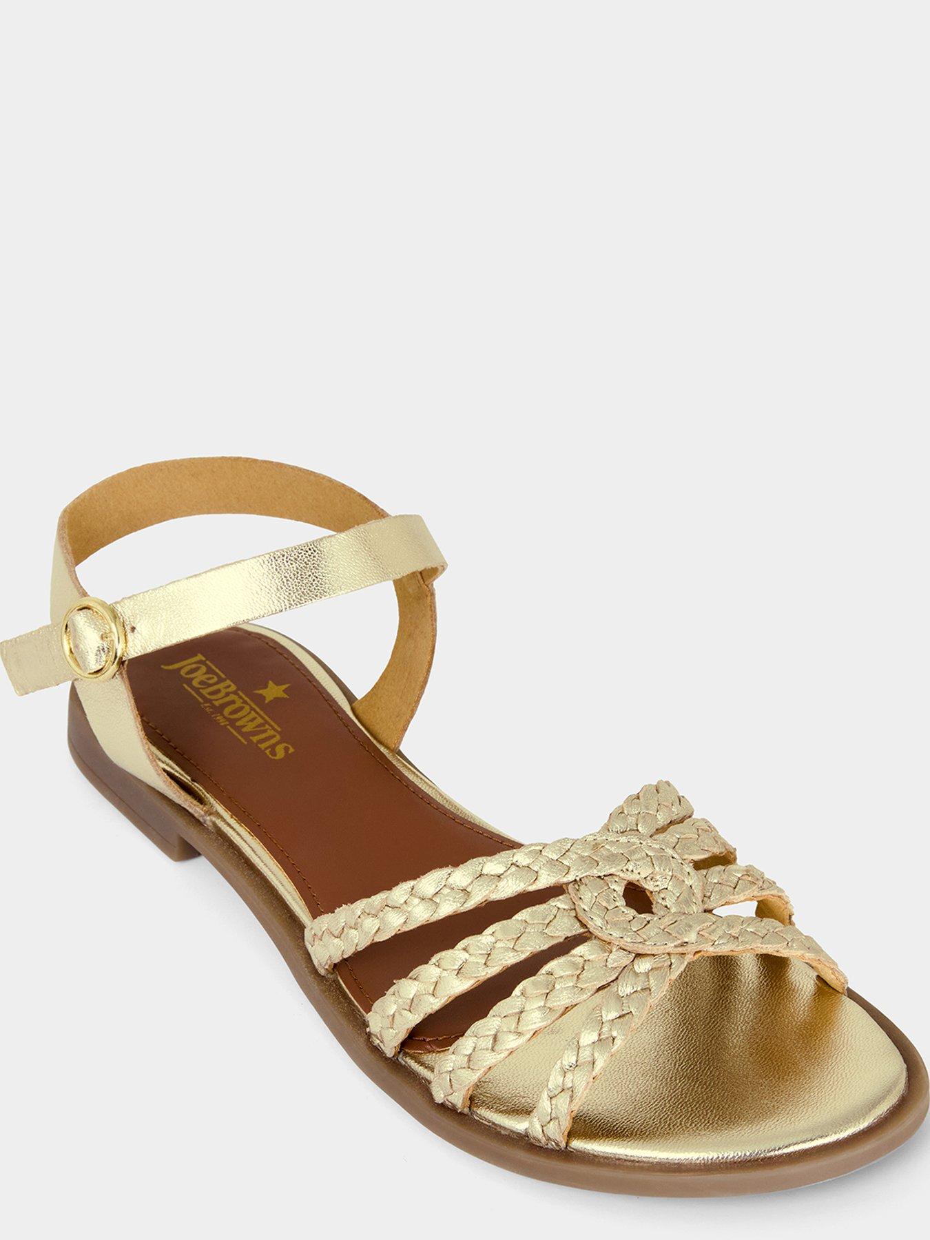 Image 5 of 5 of Joe Browns Azure Gold Sandals