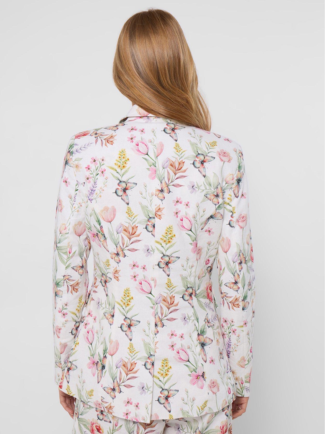 Image 2 of 6 of Joe Browns Beautiful Butterfly Linen Blend Jacket