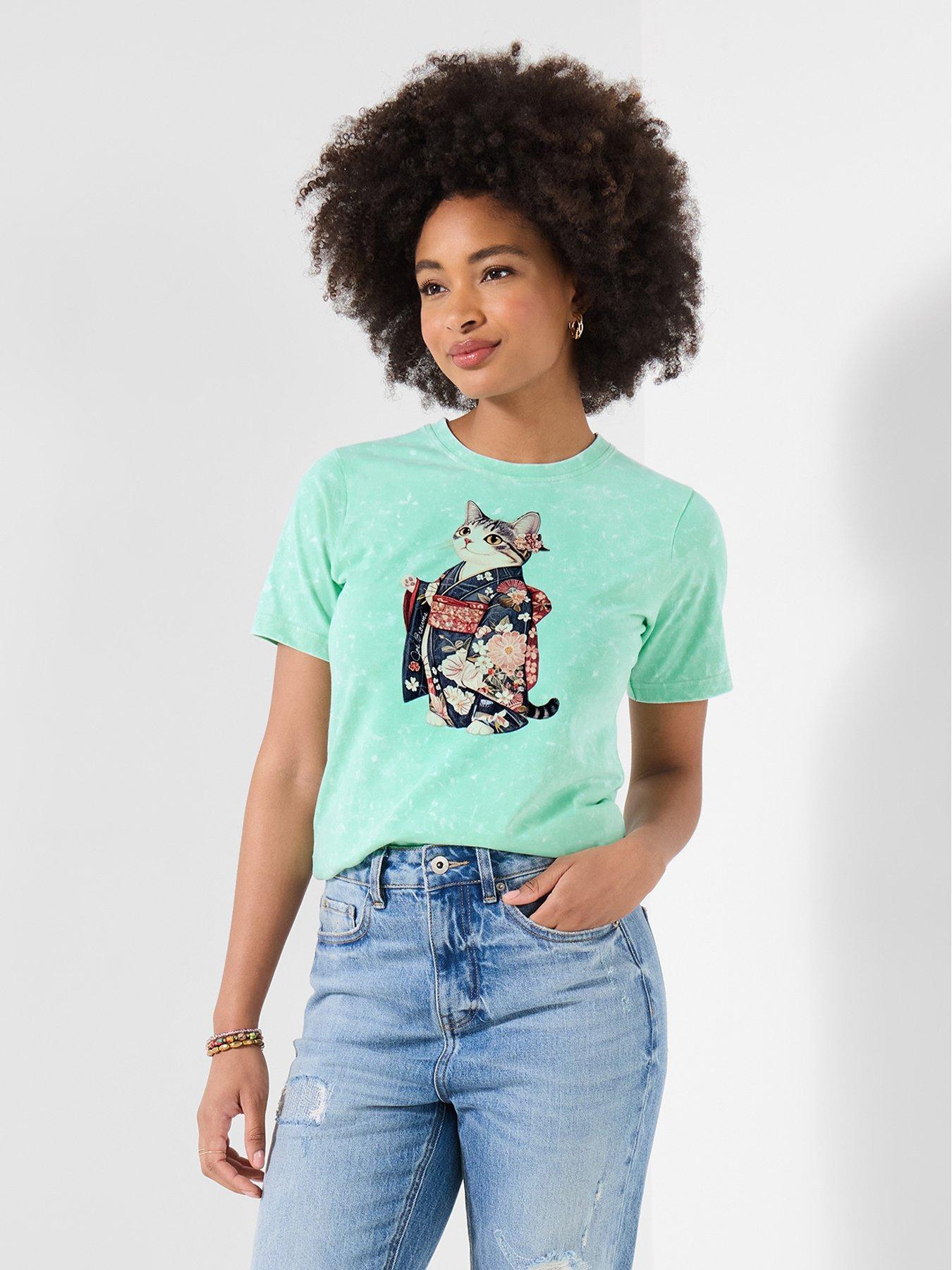 Image 1 of 5 of Joe Browns Cool Cat T-shirt - Blue