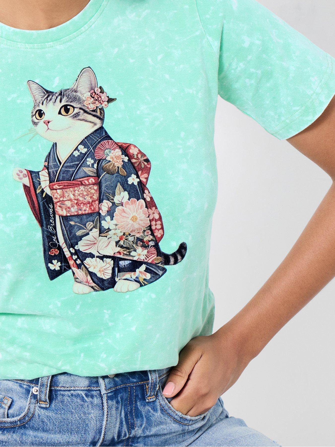 Image 4 of 5 of Joe Browns Cool Cat T-shirt - Blue