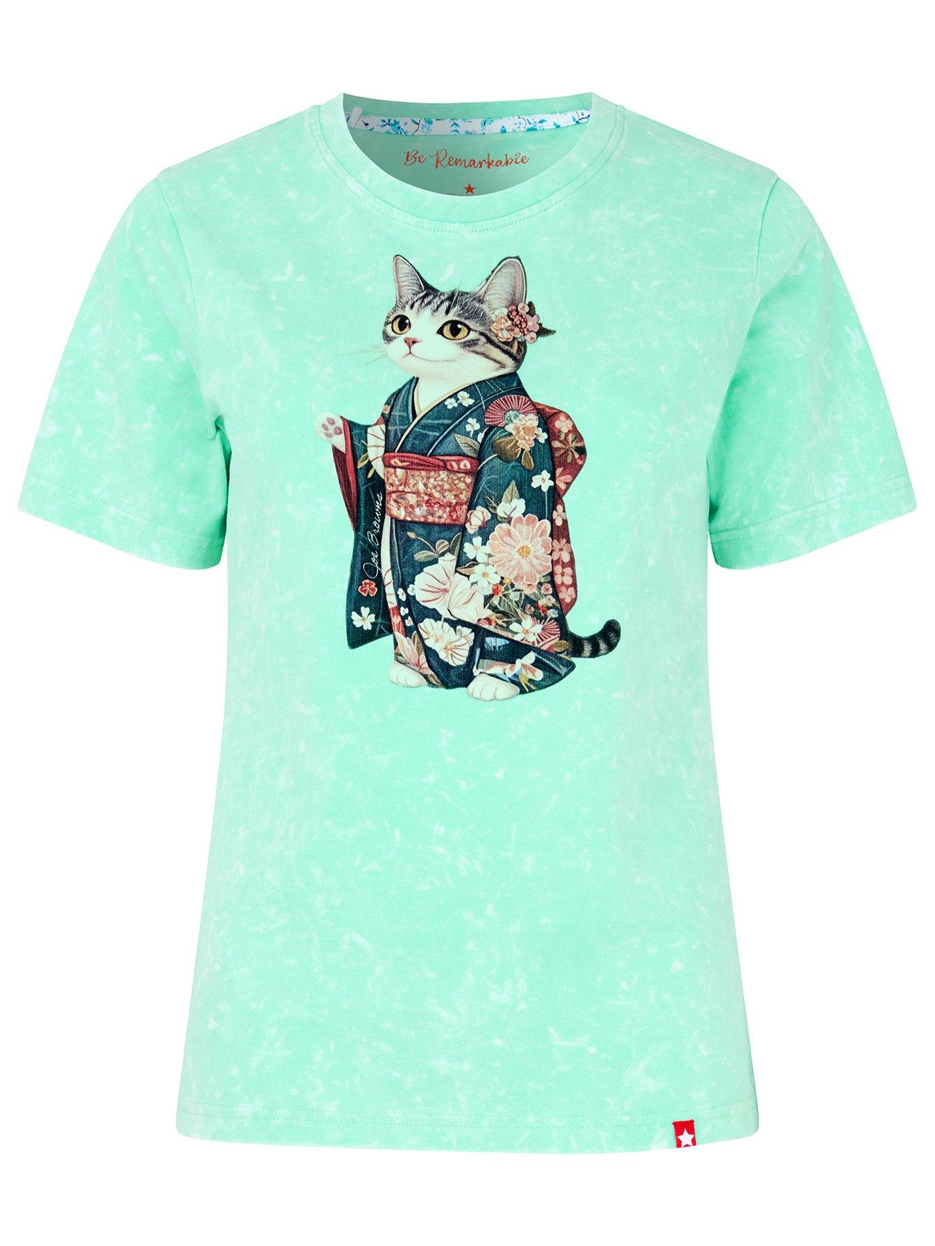 Image 5 of 5 of Joe Browns Cool Cat T-shirt - Blue