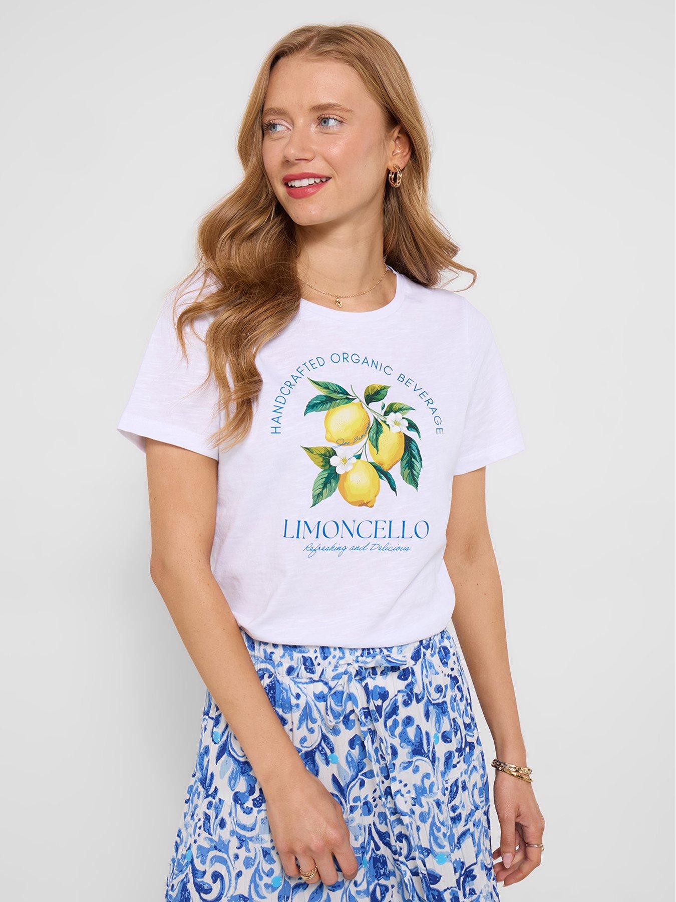 Joe Browns When Life Gives You Lemons T-Shirt - White