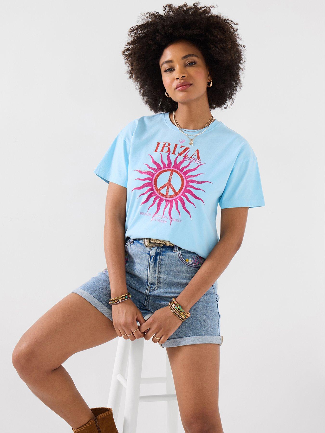 Joe Browns Ibiza Fun Tee - Blue