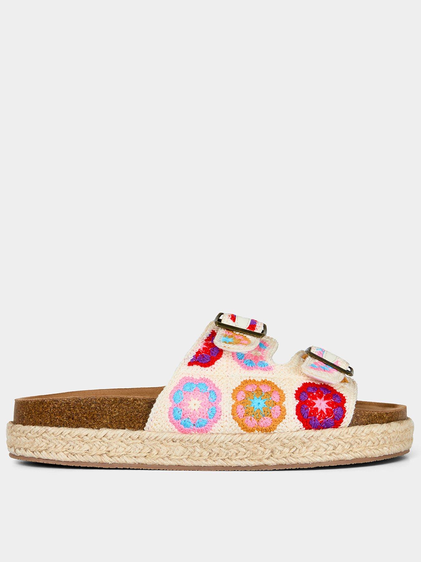 Image 1 of 4 of Joe Browns Talamanca Crochet Sandals